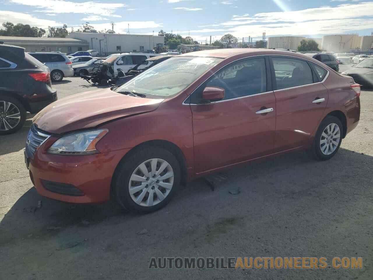 3N1AB7AP6FY351483 NISSAN SENTRA 2015