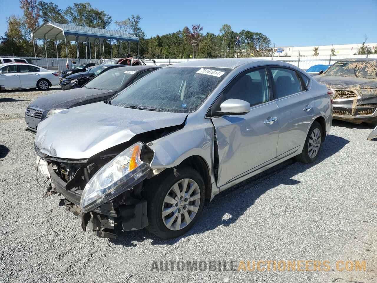 3N1AB7AP6FY351970 NISSAN SENTRA 2015