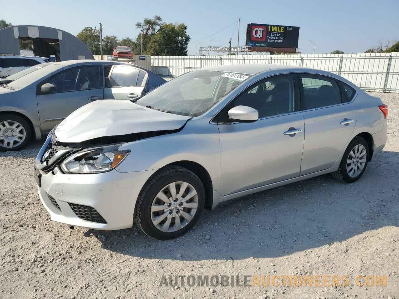 3N1AB7AP6GY254625 NISSAN SENTRA 2016