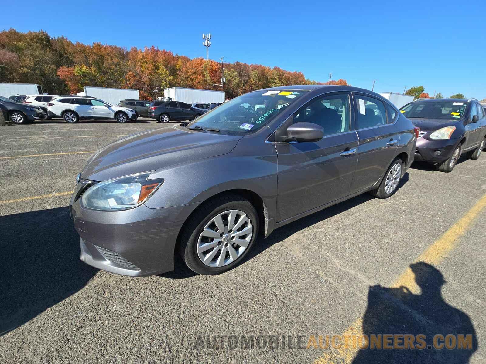 3N1AB7AP6HY322813 Nissan Sentra 2017