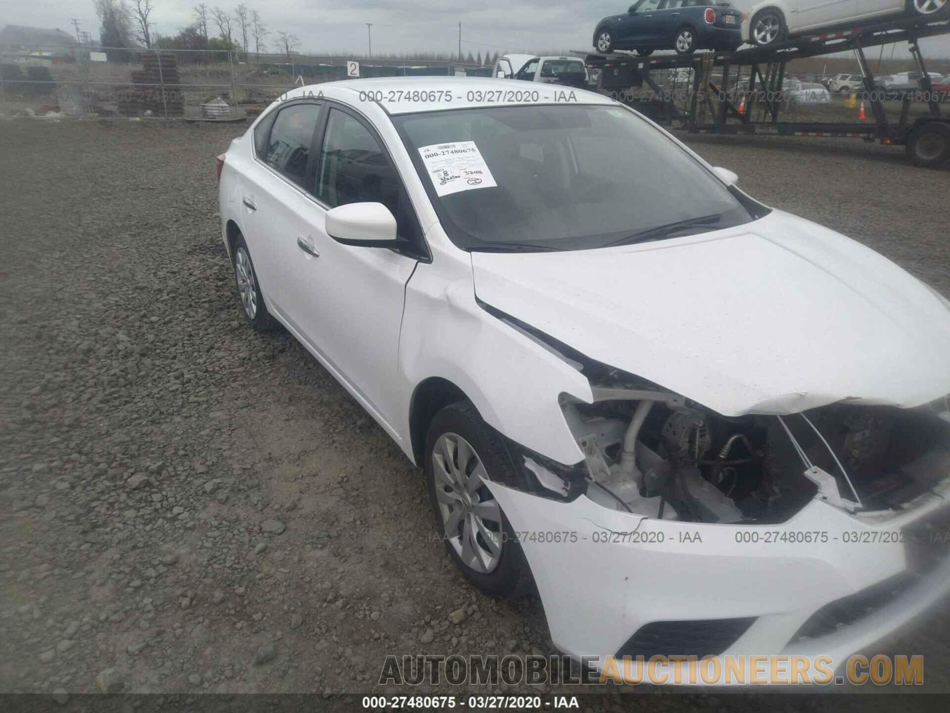 3N1AB7AP6JY312210 Nissan Sentra 2018