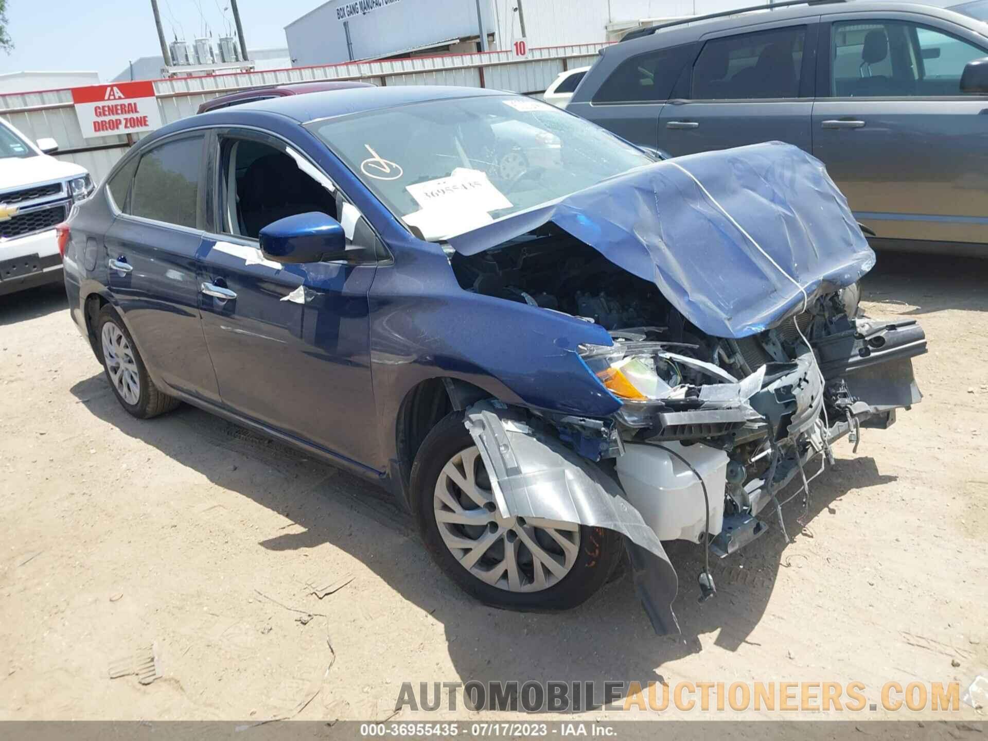 3N1AB7AP6KY278562 NISSAN SENTRA 2019