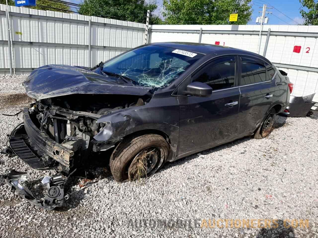 3N1AB7AP6KY332572 NISSAN SENTRA 2019