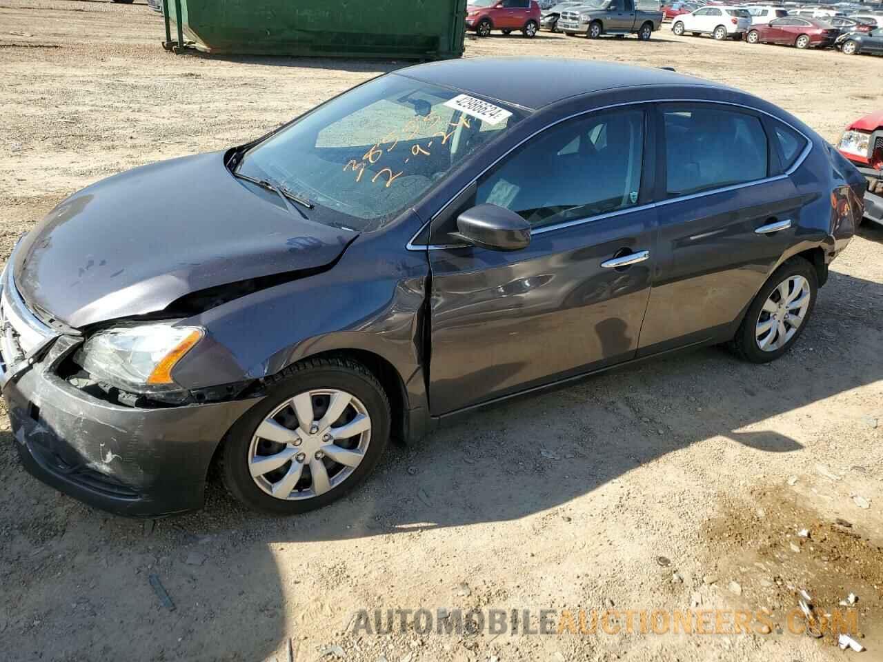 3N1AB7AP7DL627924 NISSAN SENTRA 2013