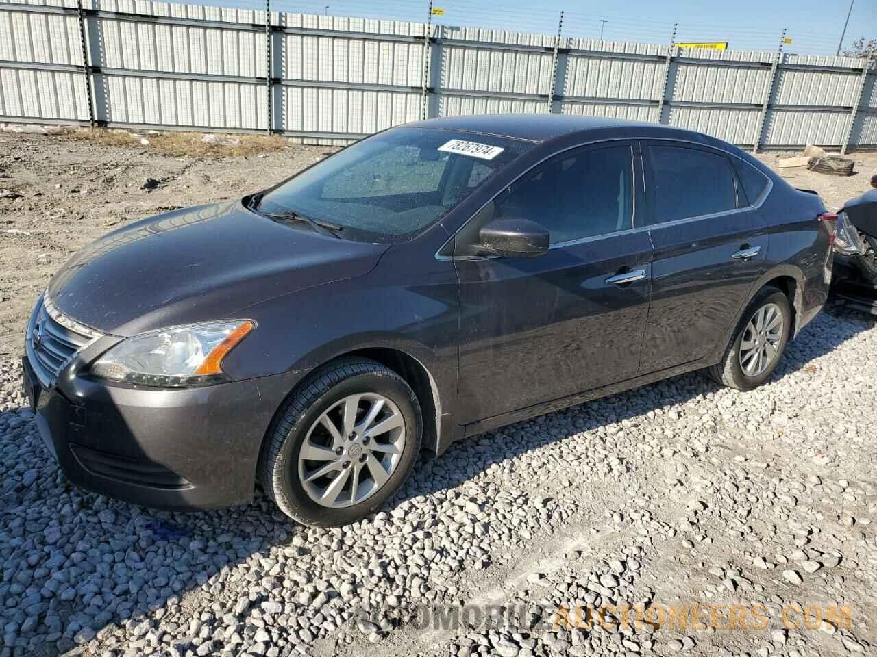 3N1AB7AP7DL646506 NISSAN SENTRA 2013