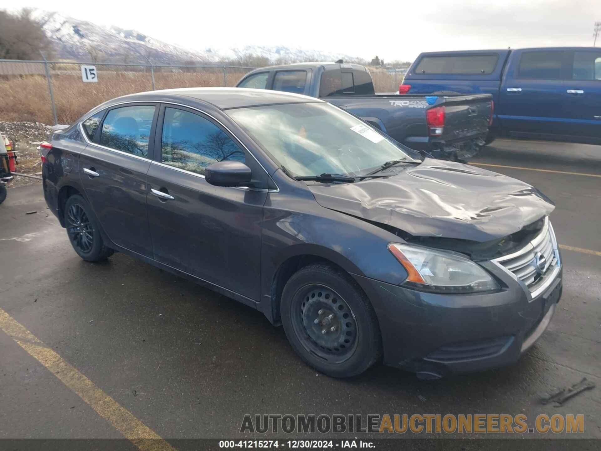 3N1AB7AP7DL680347 NISSAN SENTRA 2013