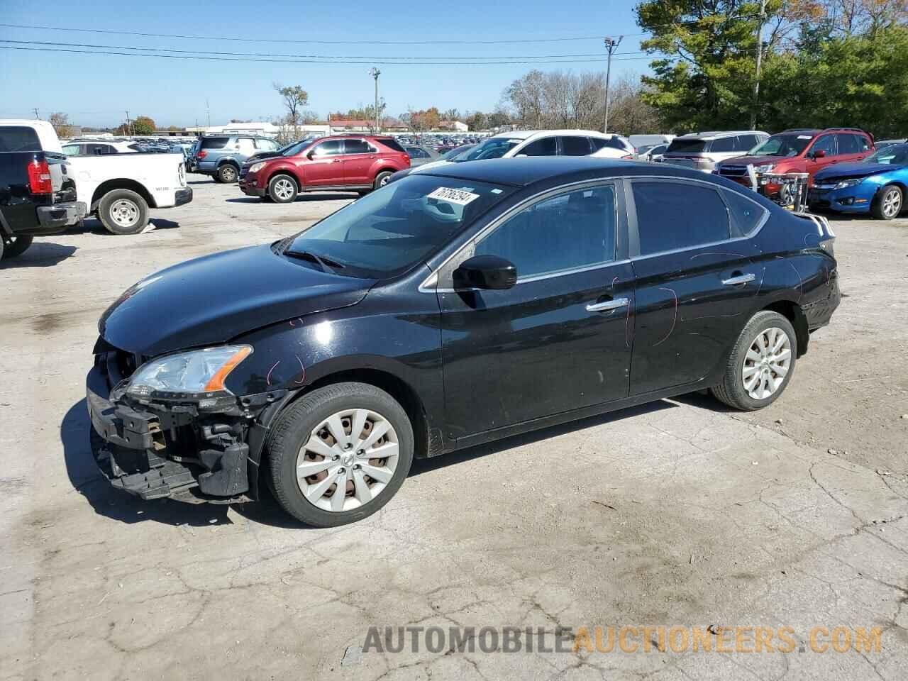 3N1AB7AP7DL793151 NISSAN SENTRA 2013