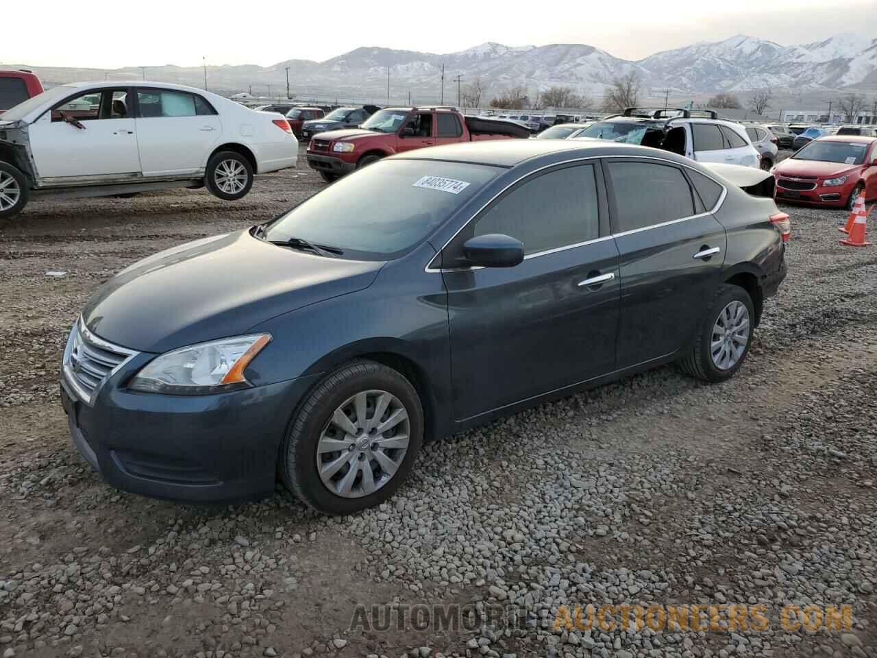 3N1AB7AP7EL616715 NISSAN SENTRA 2014