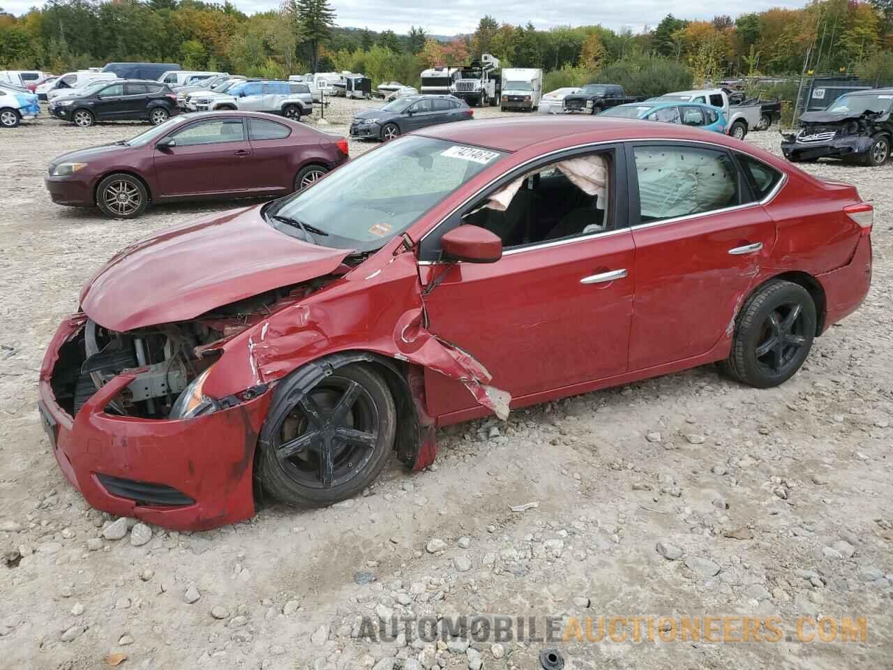 3N1AB7AP7EL688238 NISSAN SENTRA 2014