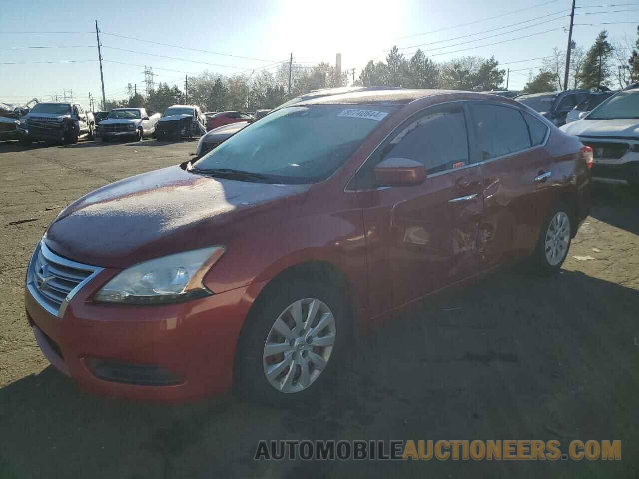 3N1AB7AP7EL692970 NISSAN SENTRA 2014