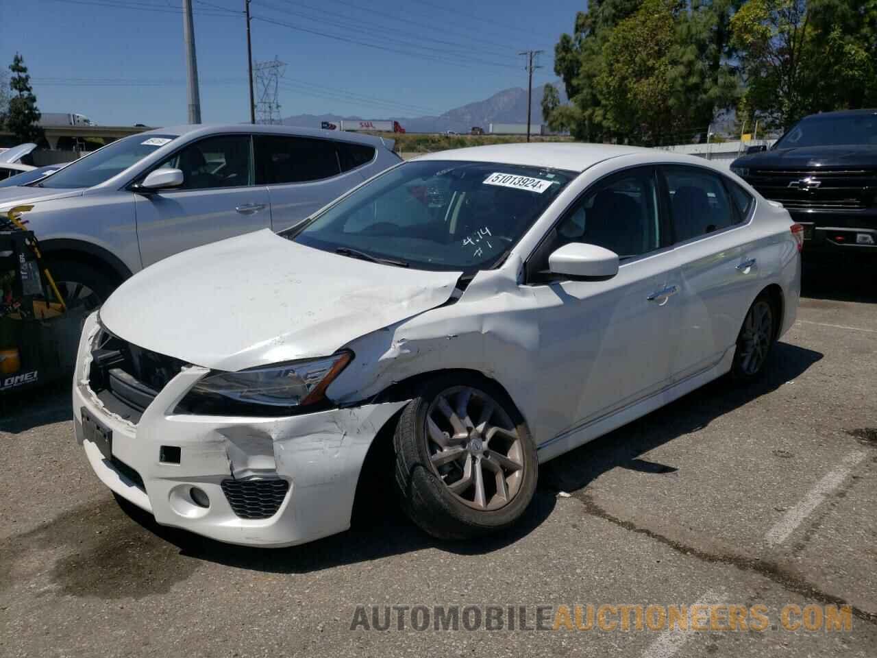 3N1AB7AP7EY255716 NISSAN SENTRA 2014