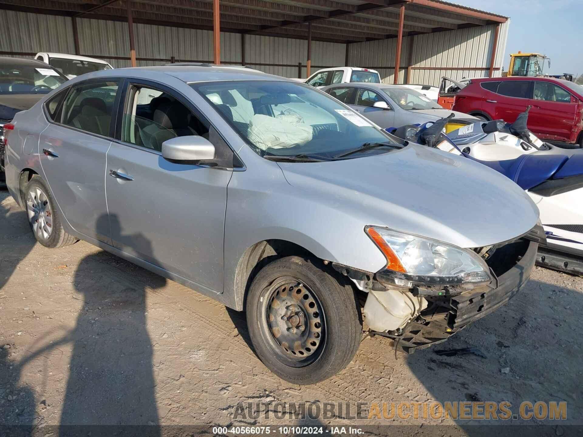 3N1AB7AP7EY262181 NISSAN SENTRA 2014