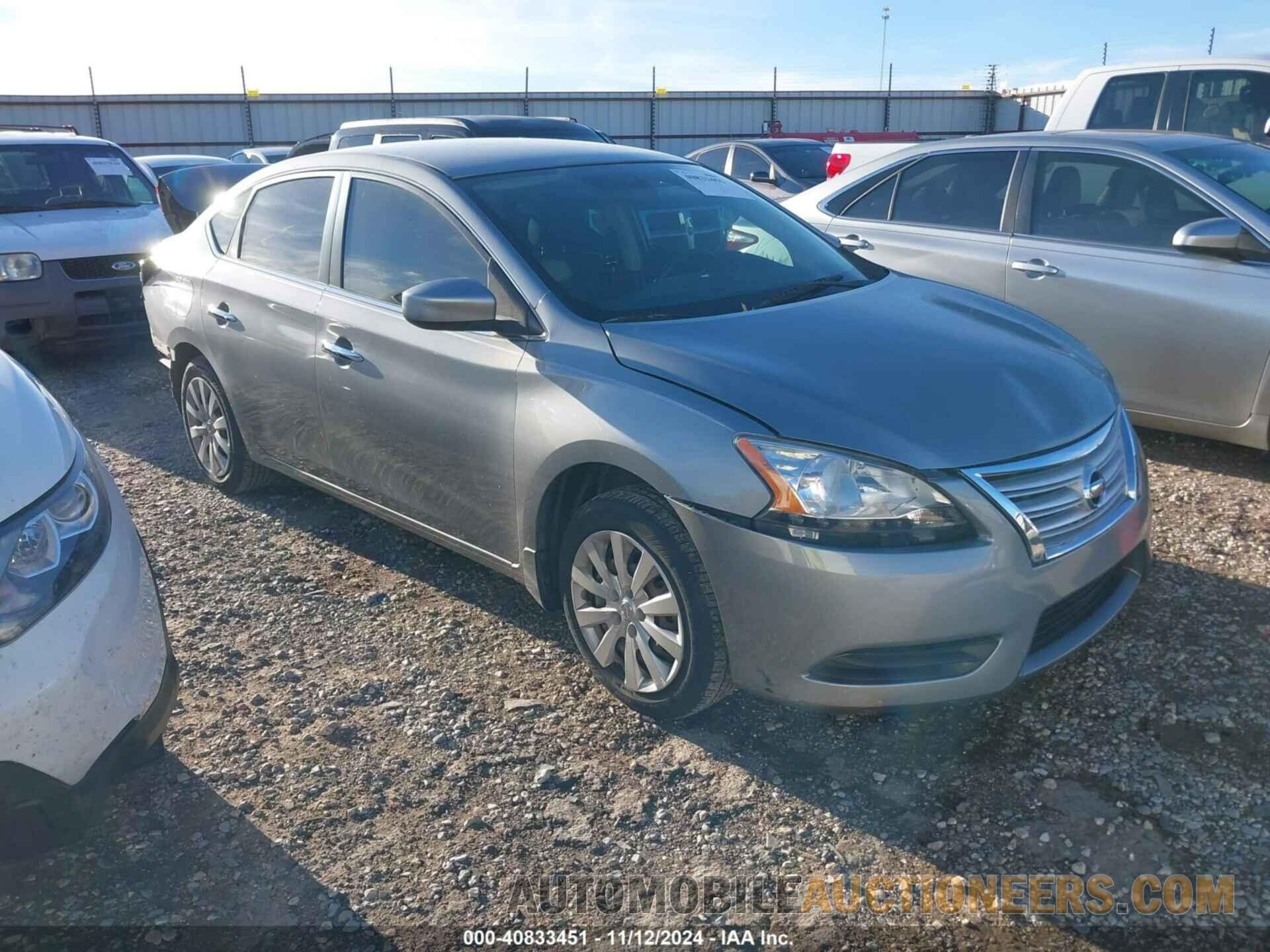 3N1AB7AP7EY304641 NISSAN SENTRA 2014