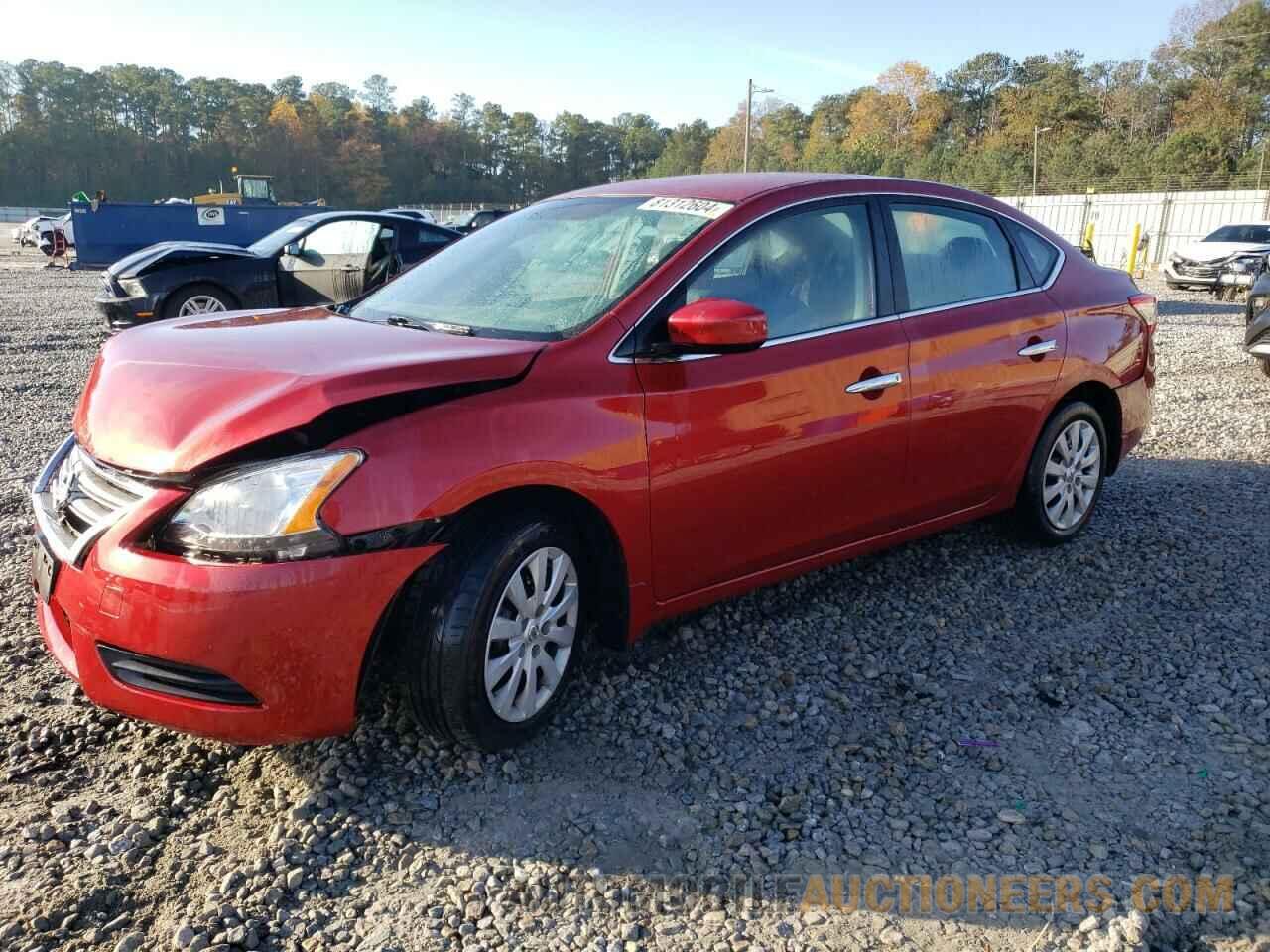 3N1AB7AP7EY338711 NISSAN SENTRA 2014