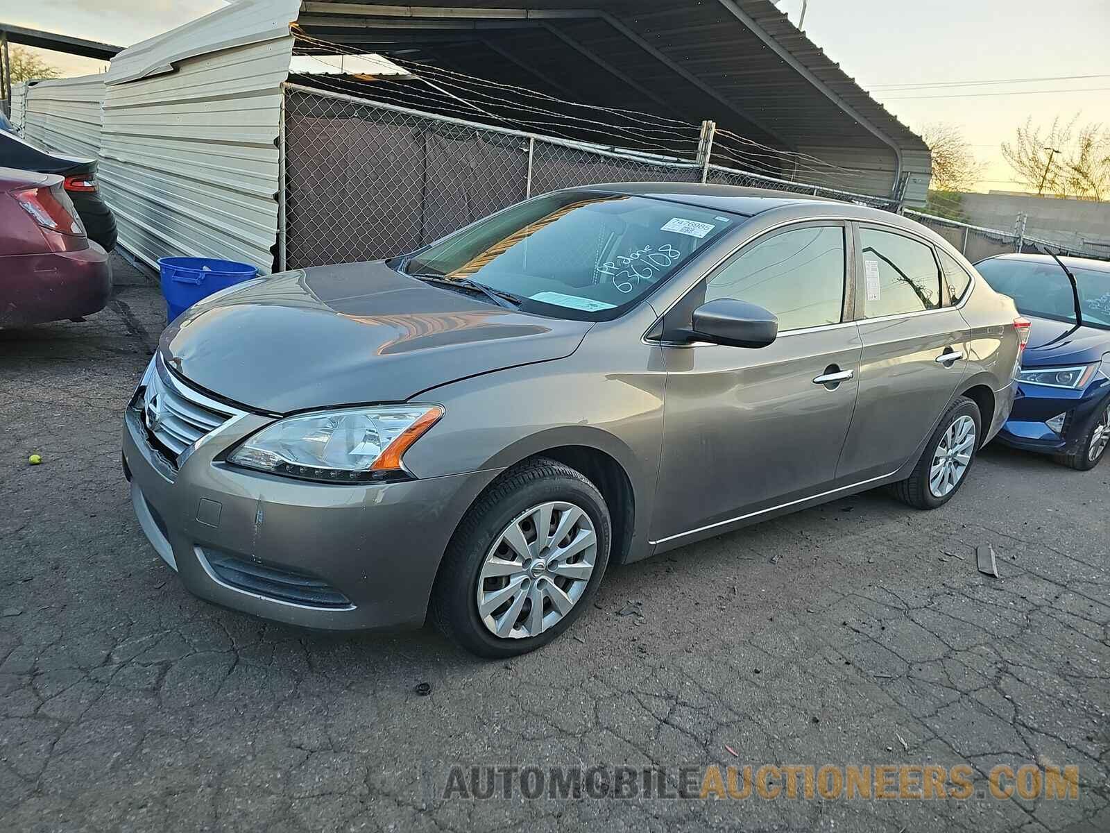 3N1AB7AP7FL636108 Nissan Sentra 2015