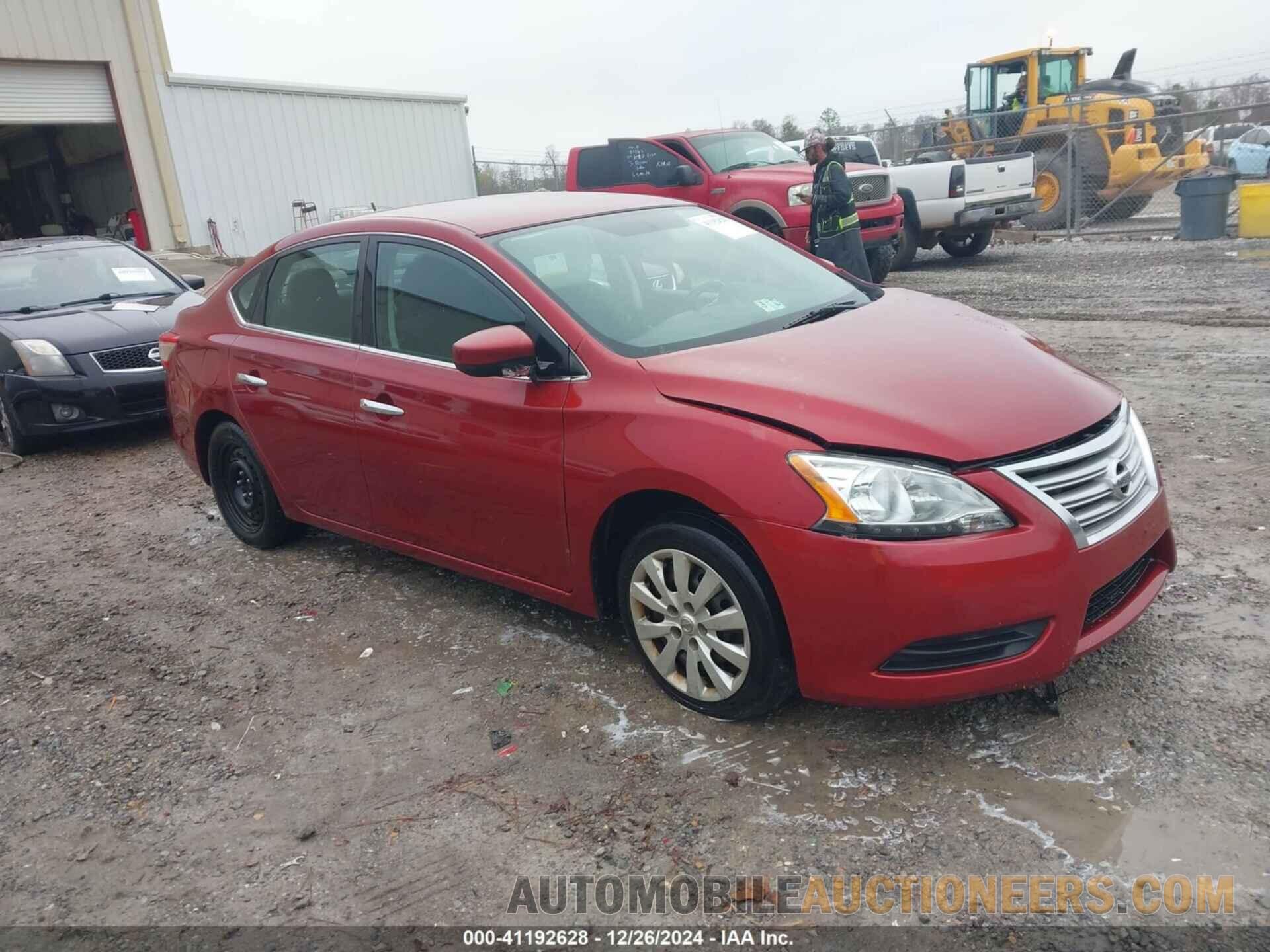 3N1AB7AP7FL663566 NISSAN SENTRA 2015