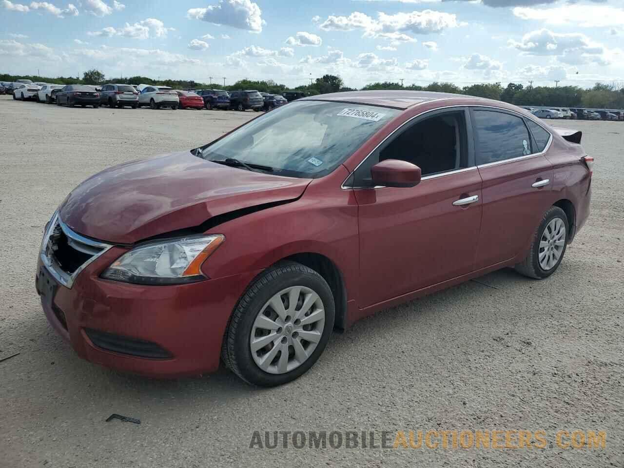 3N1AB7AP7FL689665 NISSAN SENTRA 2015