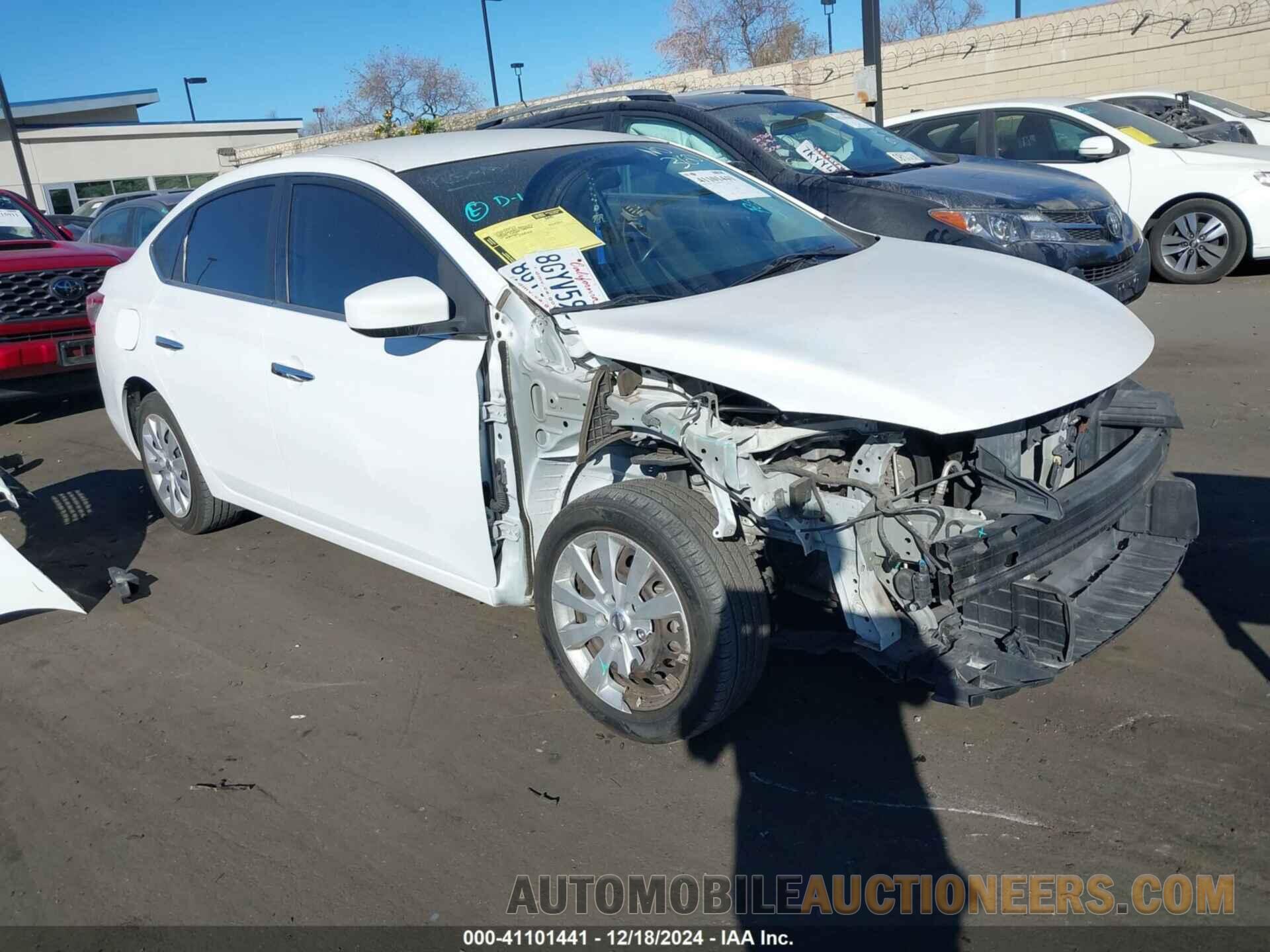 3N1AB7AP7FY264188 NISSAN SENTRA 2015