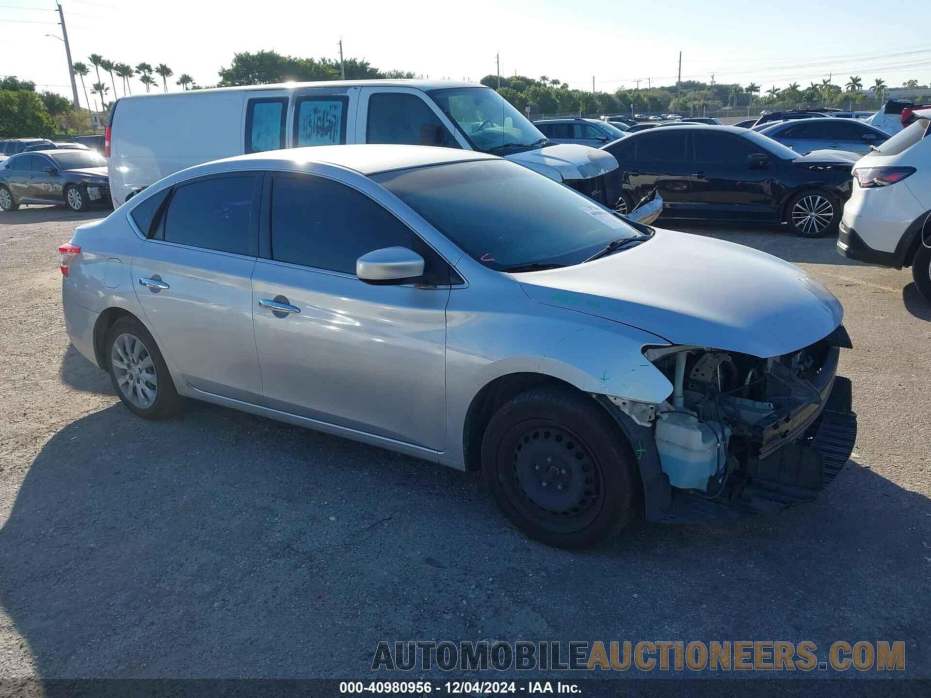 3N1AB7AP7FY266877 NISSAN SENTRA 2015