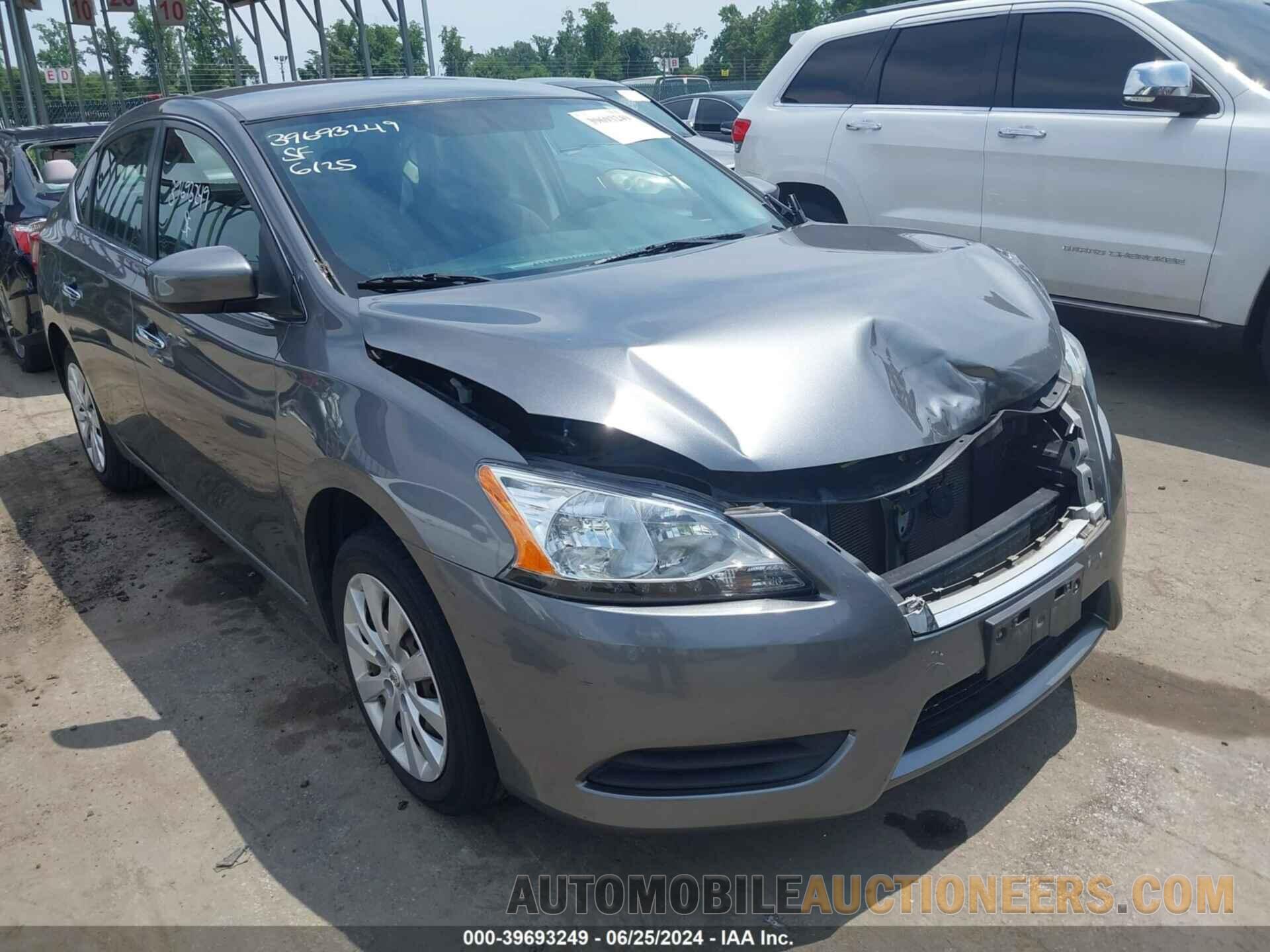 3N1AB7AP7FY321893 NISSAN SENTRA 2015