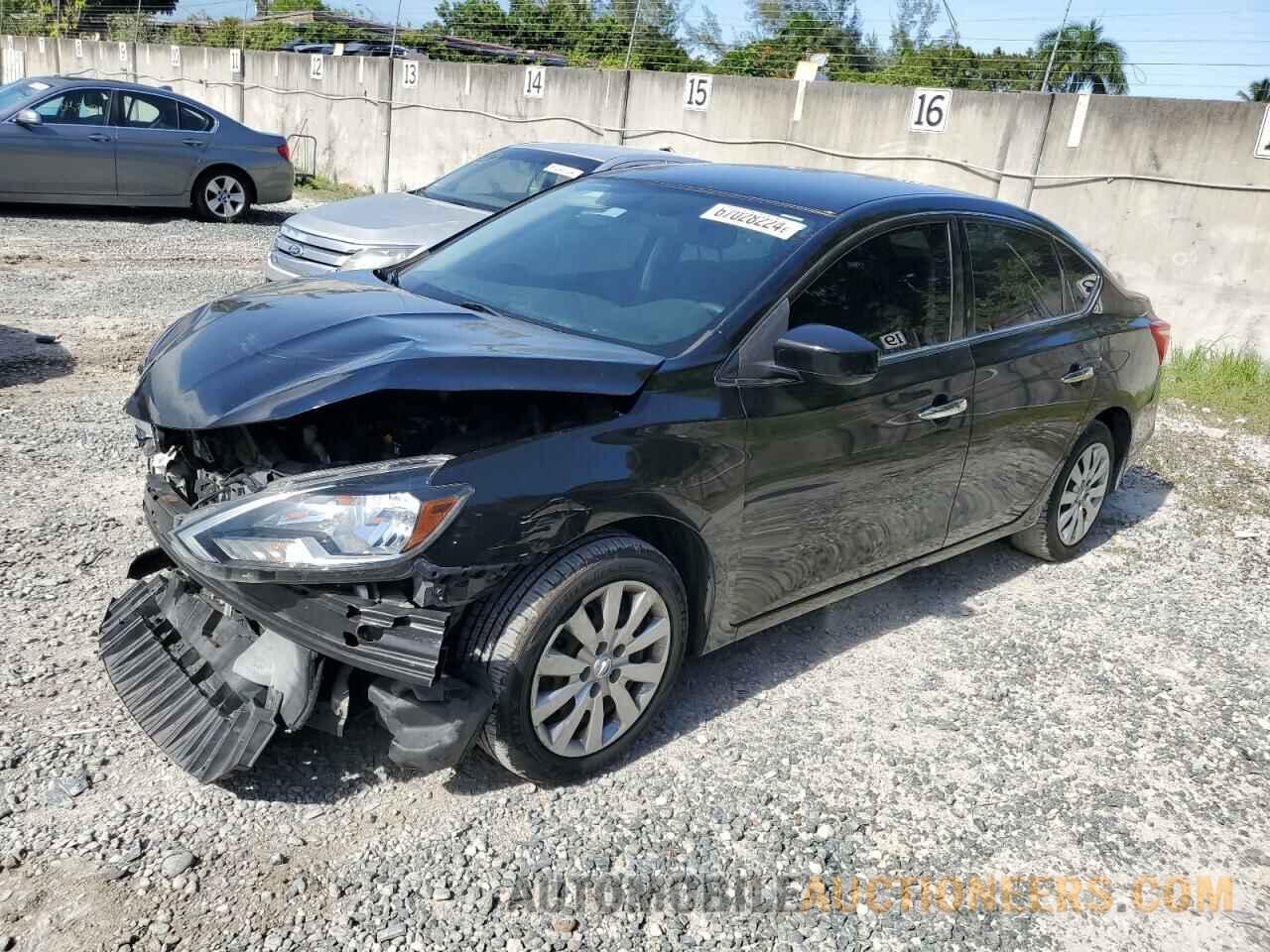 3N1AB7AP7GL679526 NISSAN SENTRA 2016