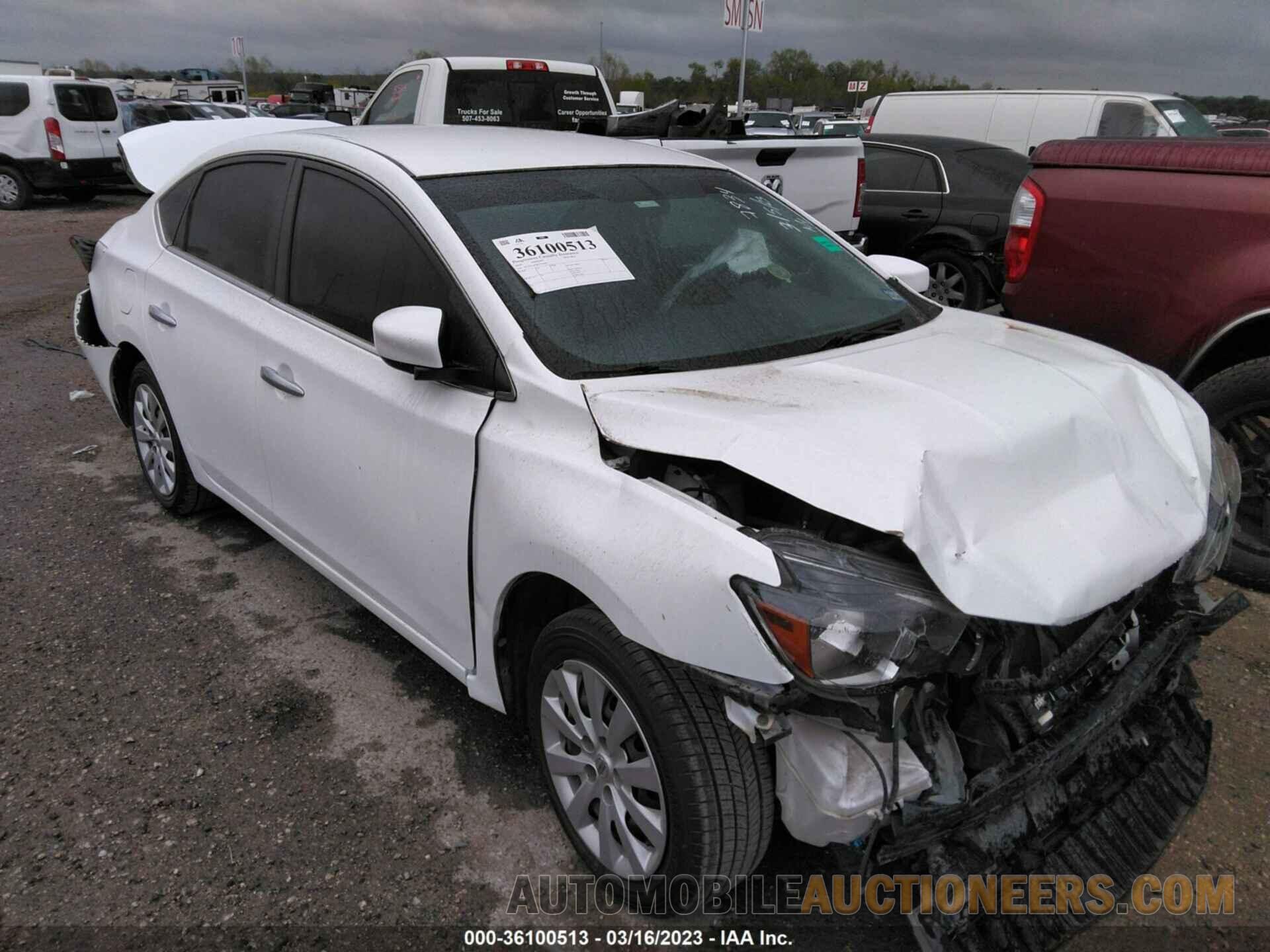 3N1AB7AP7KY392845 NISSAN SENTRA 2019