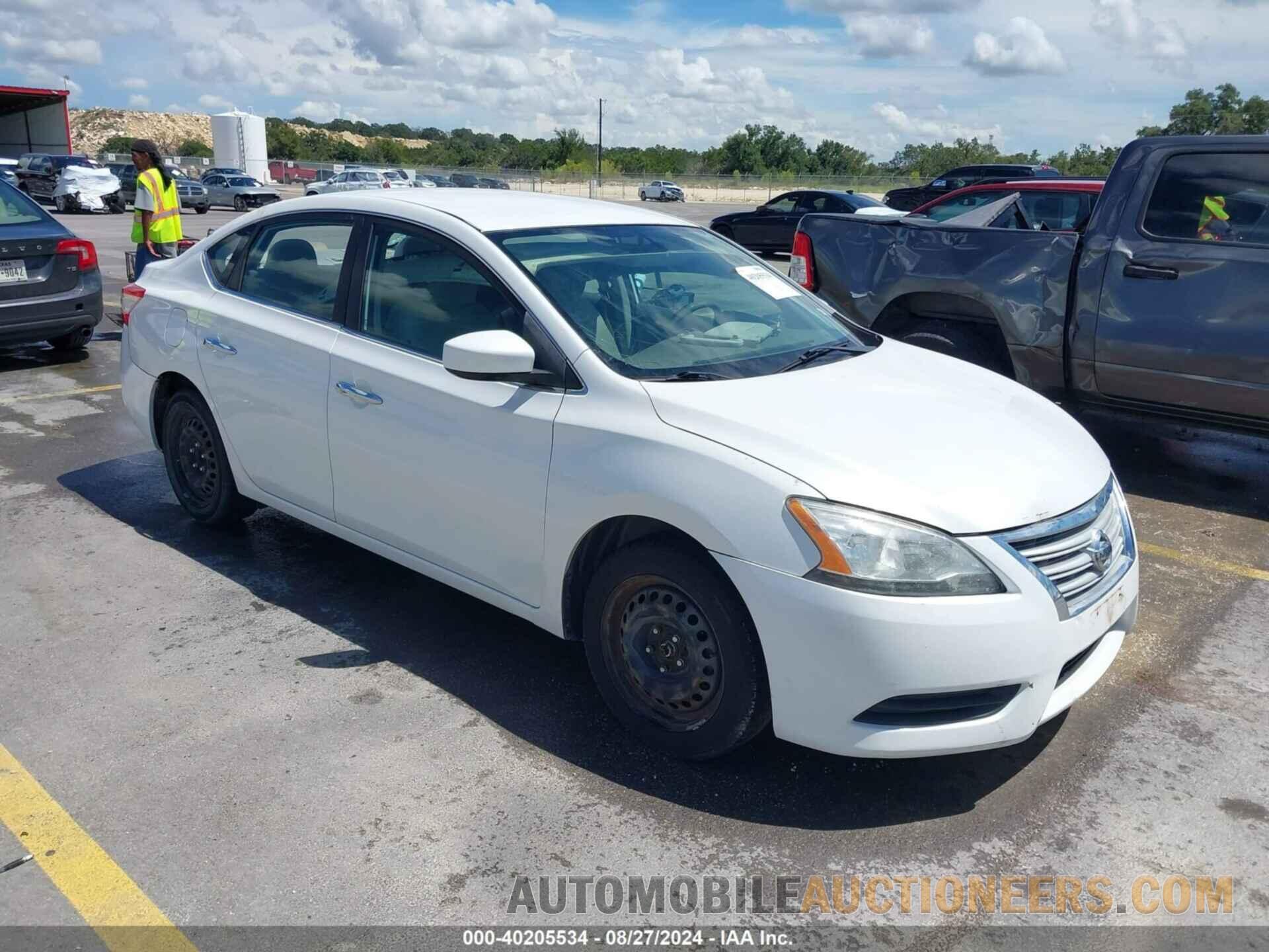 3N1AB7AP8EL631742 NISSAN SENTRA 2014