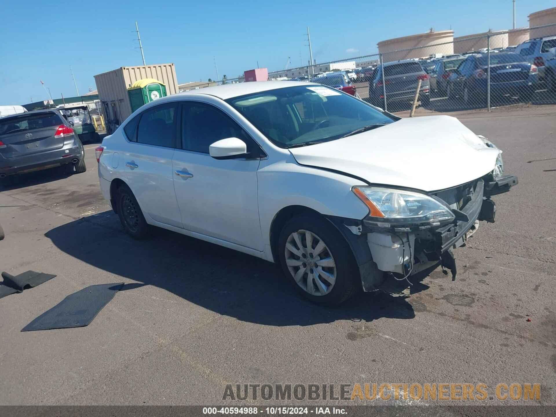 3N1AB7AP8EL668452 NISSAN SENTRA 2014