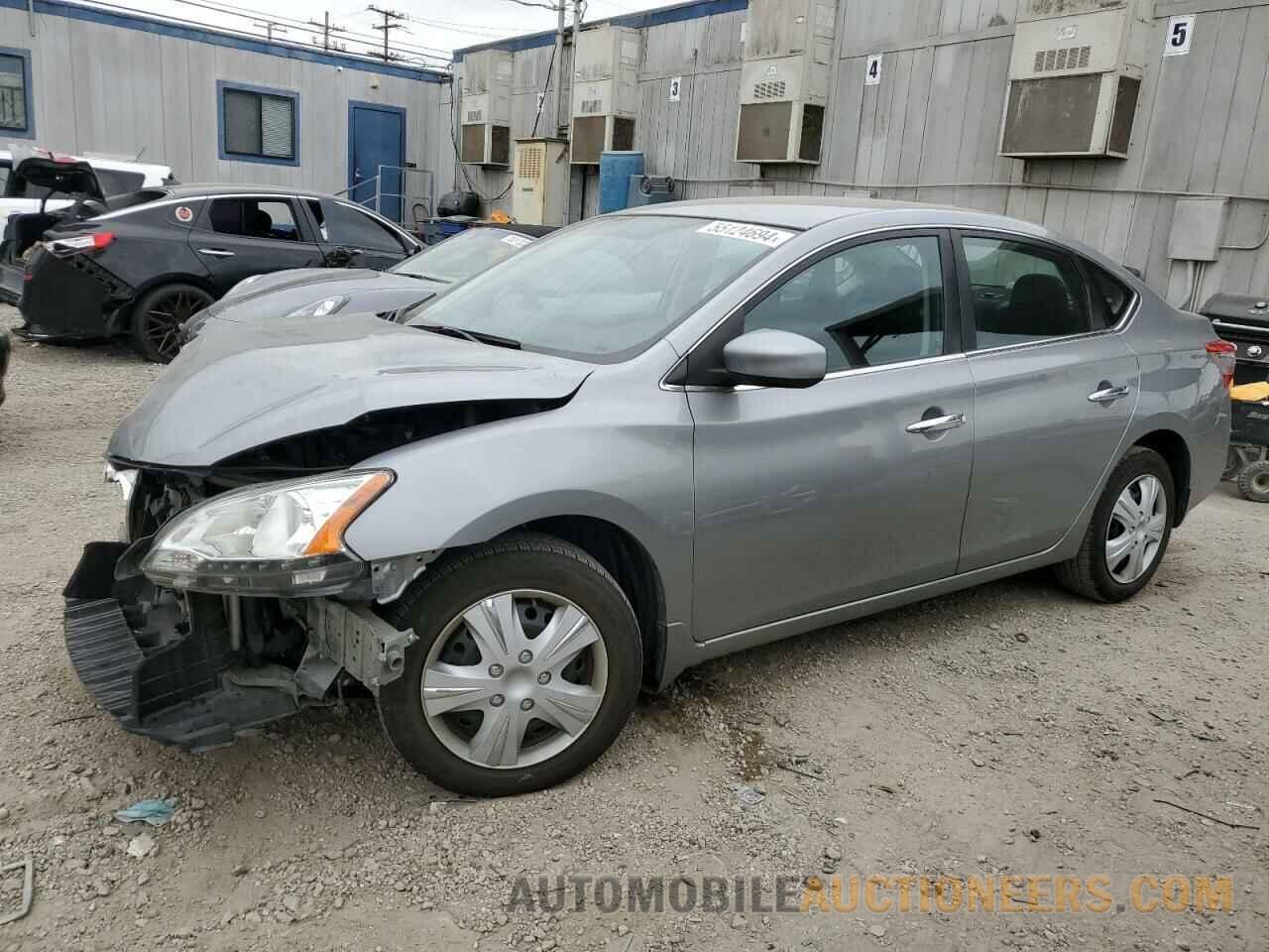 3N1AB7AP8EL677782 NISSAN SENTRA 2014