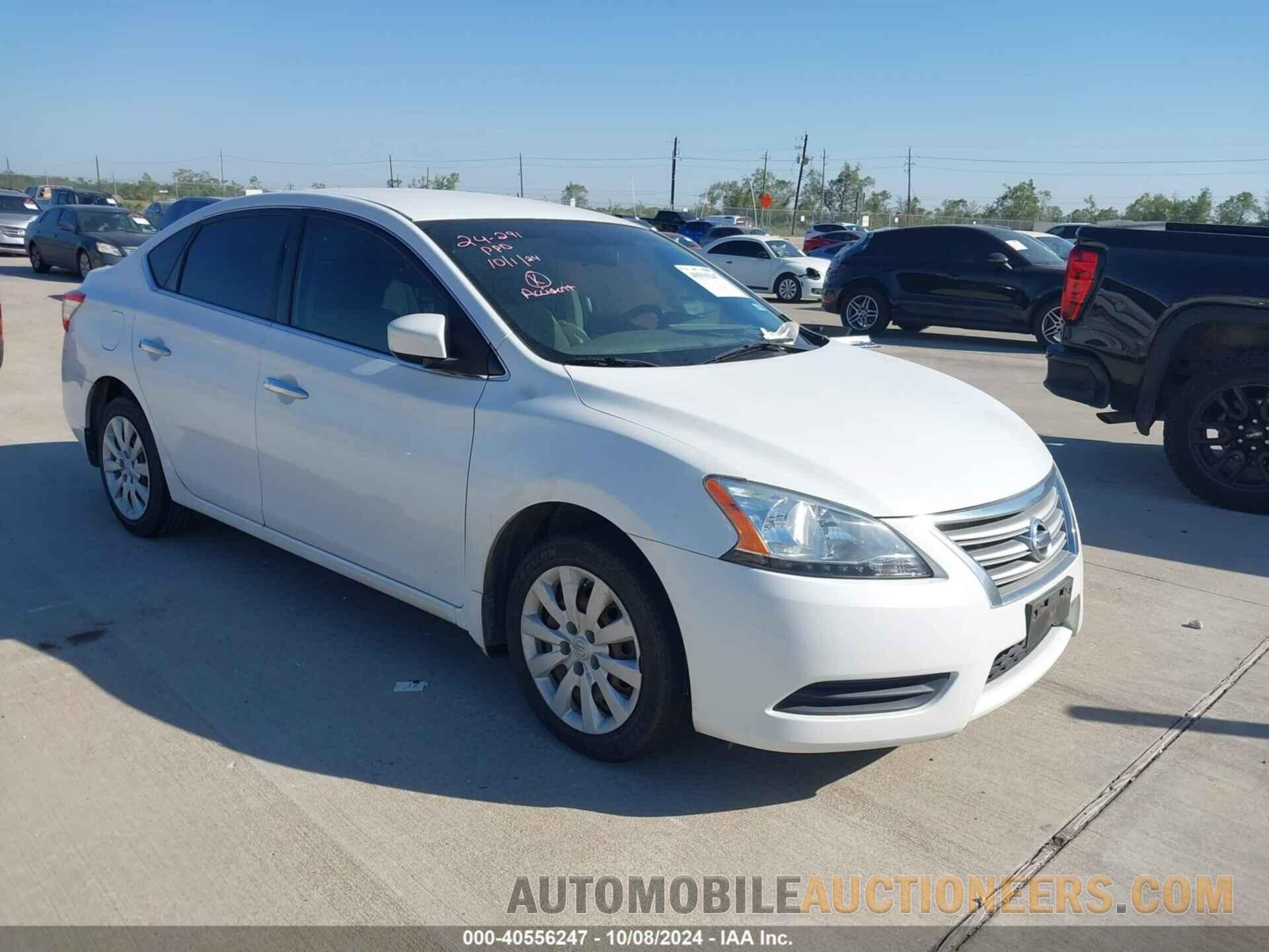 3N1AB7AP8EY275165 NISSAN SENTRA 2014