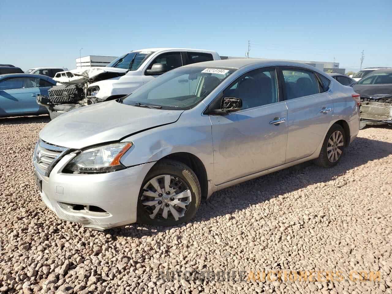 3N1AB7AP8EY312120 NISSAN SENTRA 2014