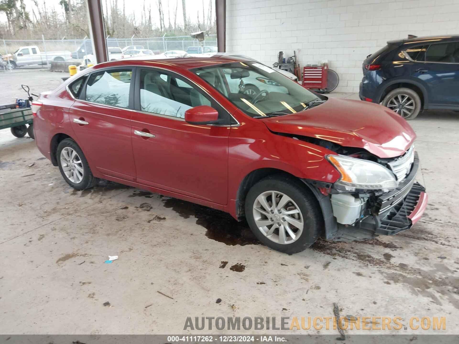 3N1AB7AP8EY337292 NISSAN SENTRA 2014