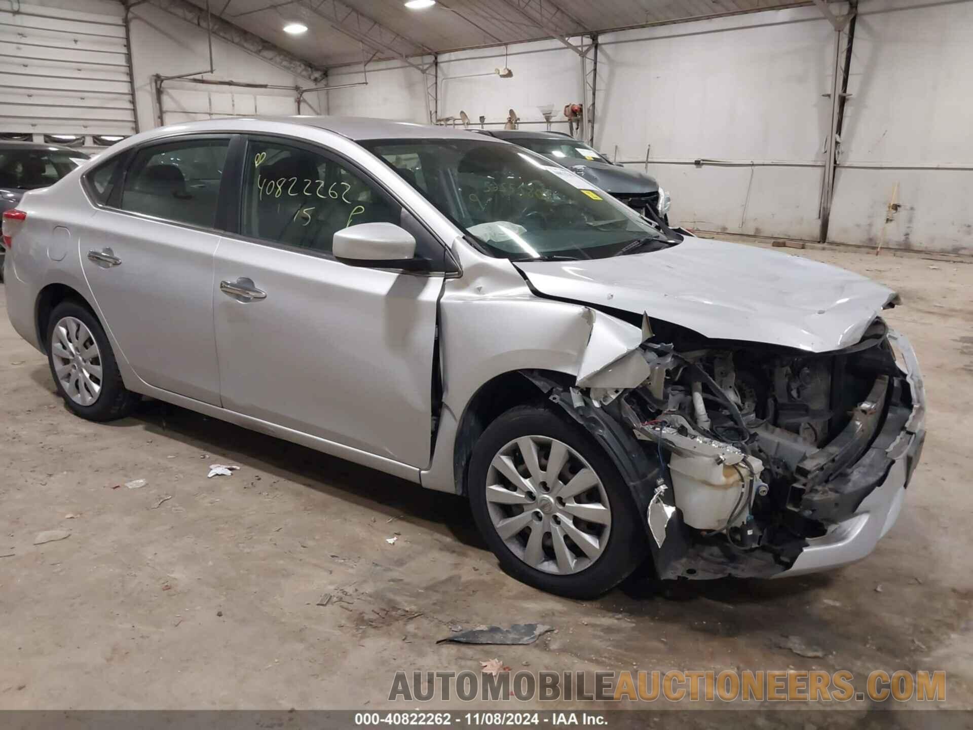 3N1AB7AP8FL677685 NISSAN SENTRA 2015