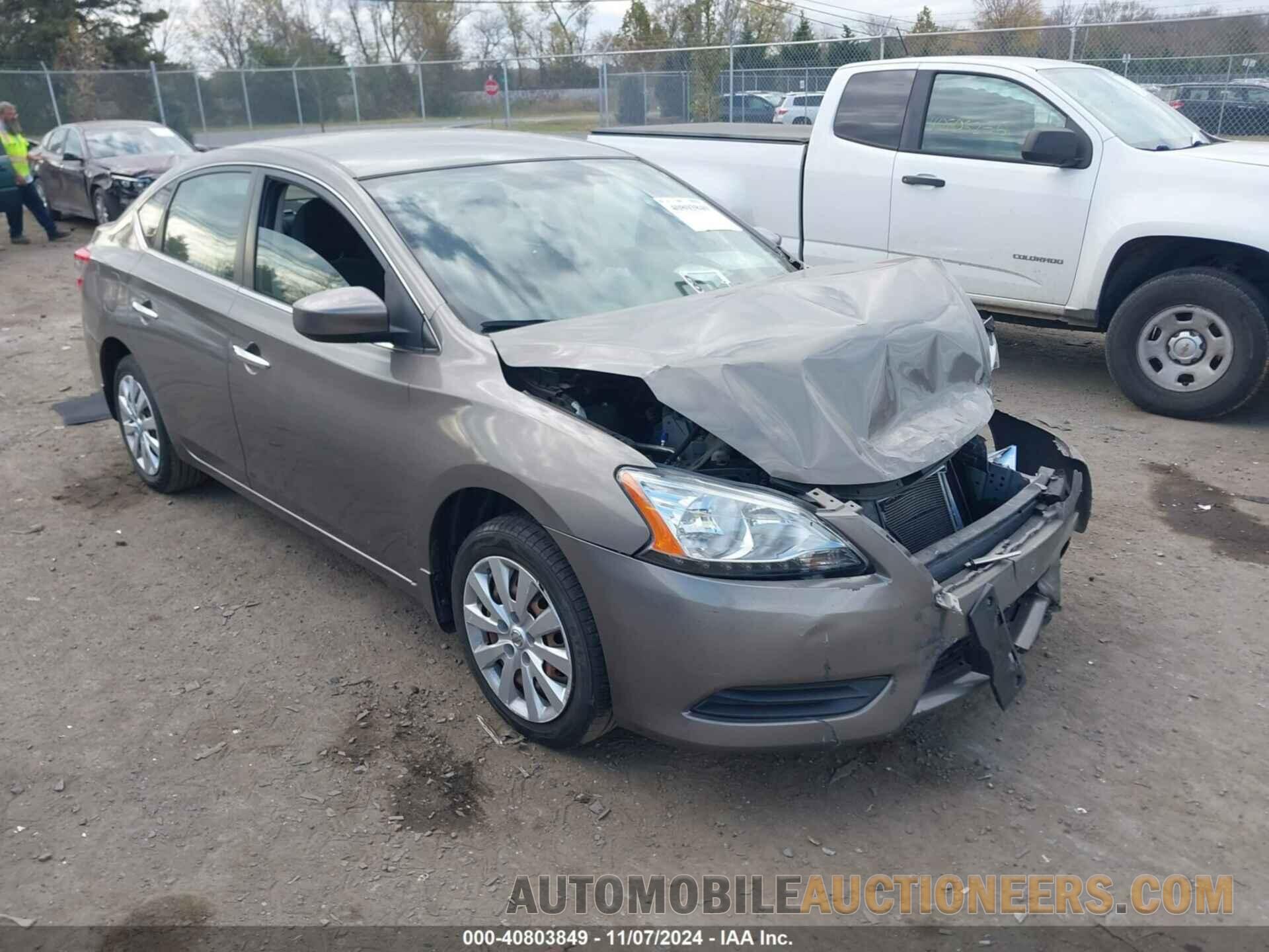 3N1AB7AP8FL680182 NISSAN SENTRA 2015