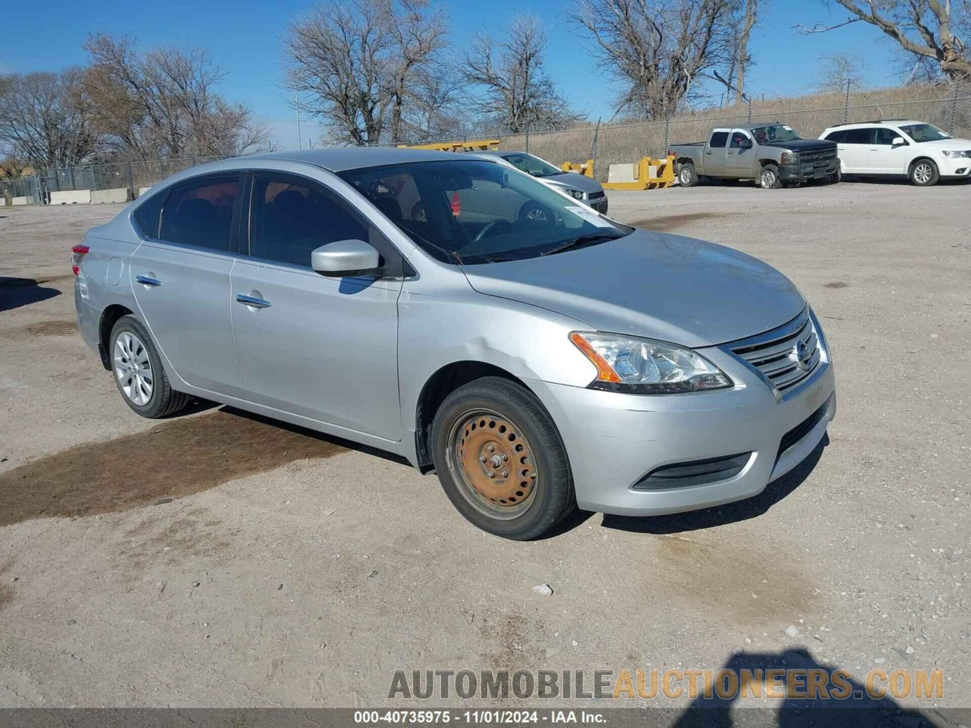 3N1AB7AP8FL690971 NISSAN SENTRA 2015