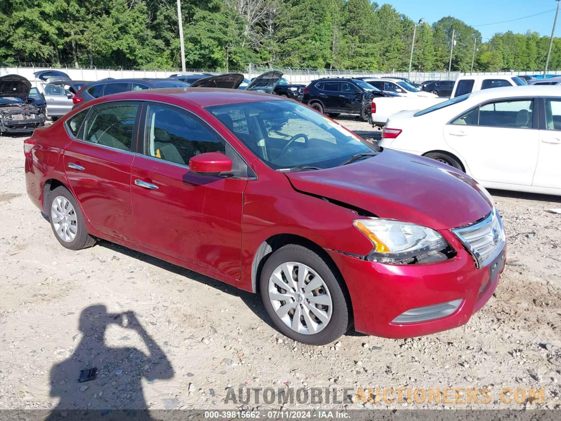 3N1AB7AP8FY246413 NISSAN SENTRA 2015