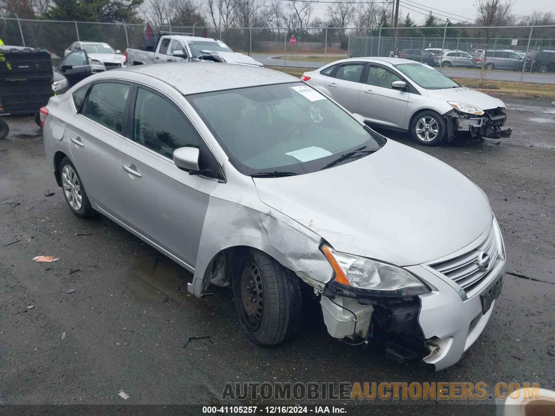 3N1AB7AP8FY357575 NISSAN SENTRA 2015