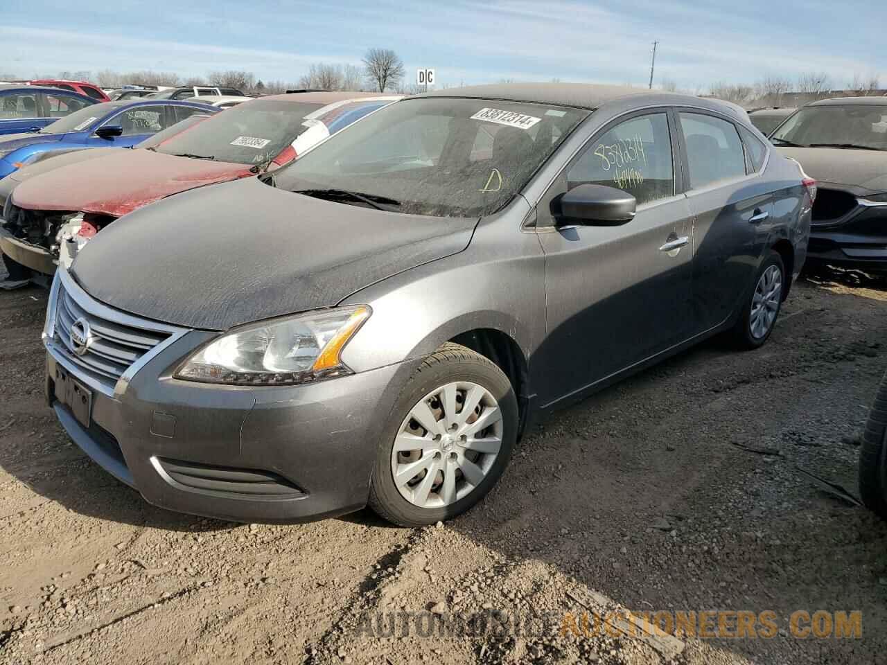 3N1AB7AP8FY376305 NISSAN SENTRA 2015