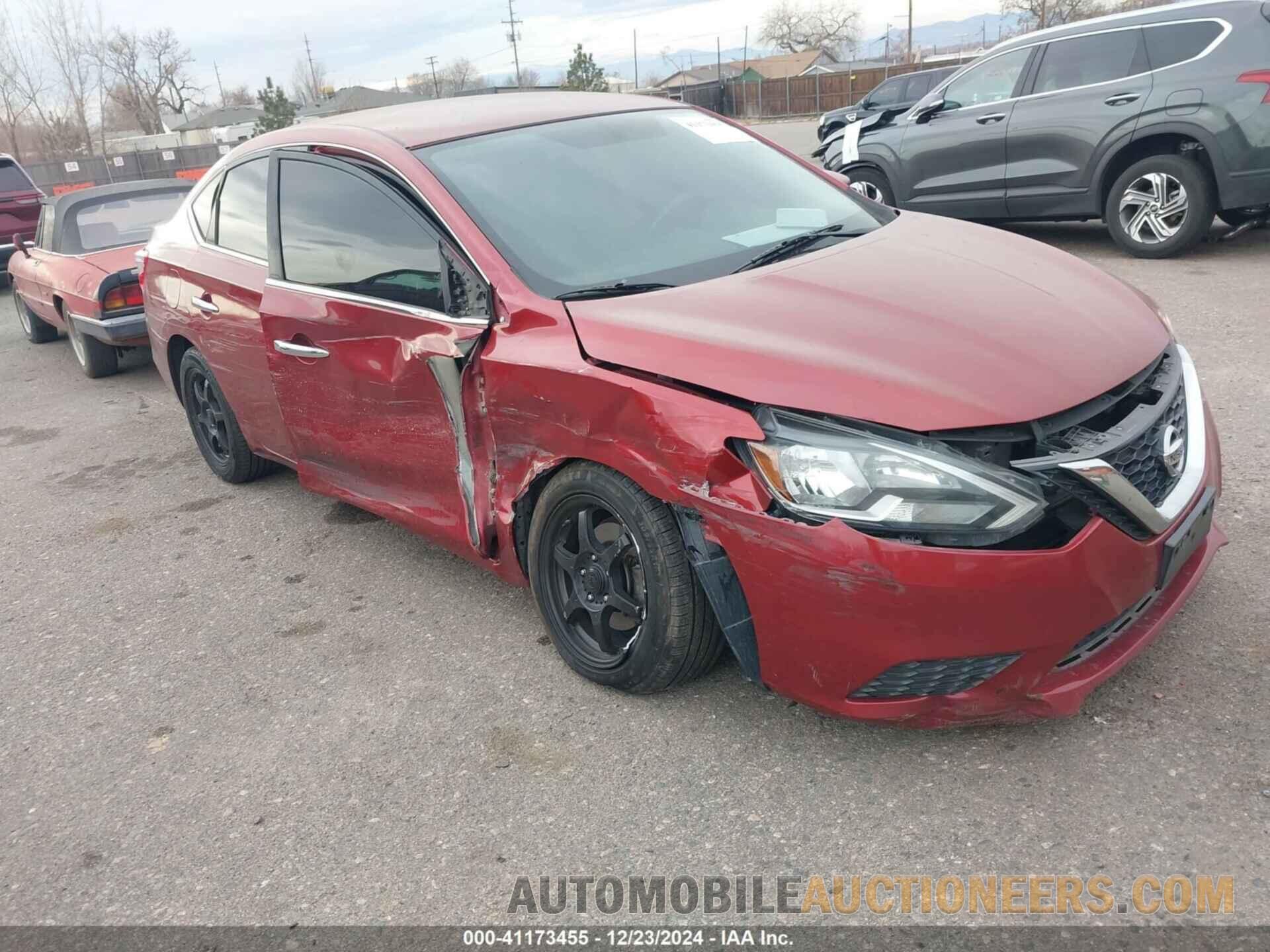 3N1AB7AP8GY263620 NISSAN SENTRA 2016