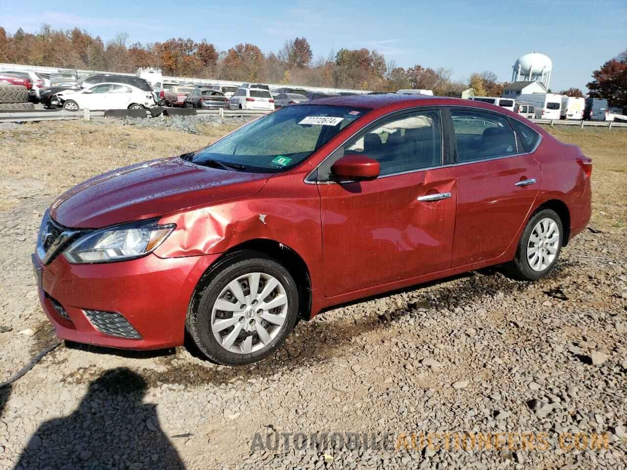 3N1AB7AP8GY323007 NISSAN SENTRA 2016