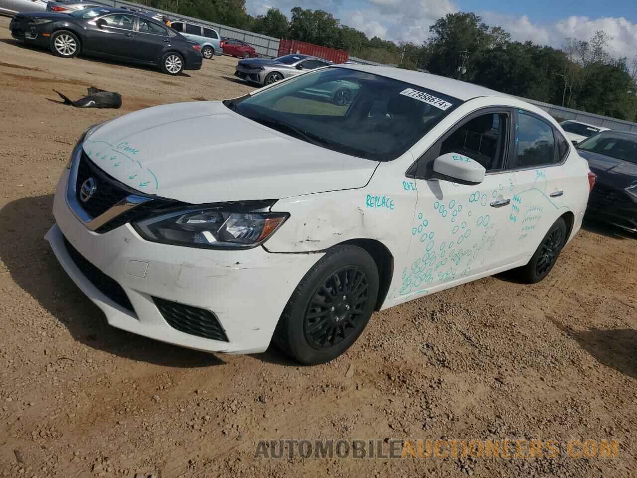 3N1AB7AP8HL639568 NISSAN SENTRA 2017