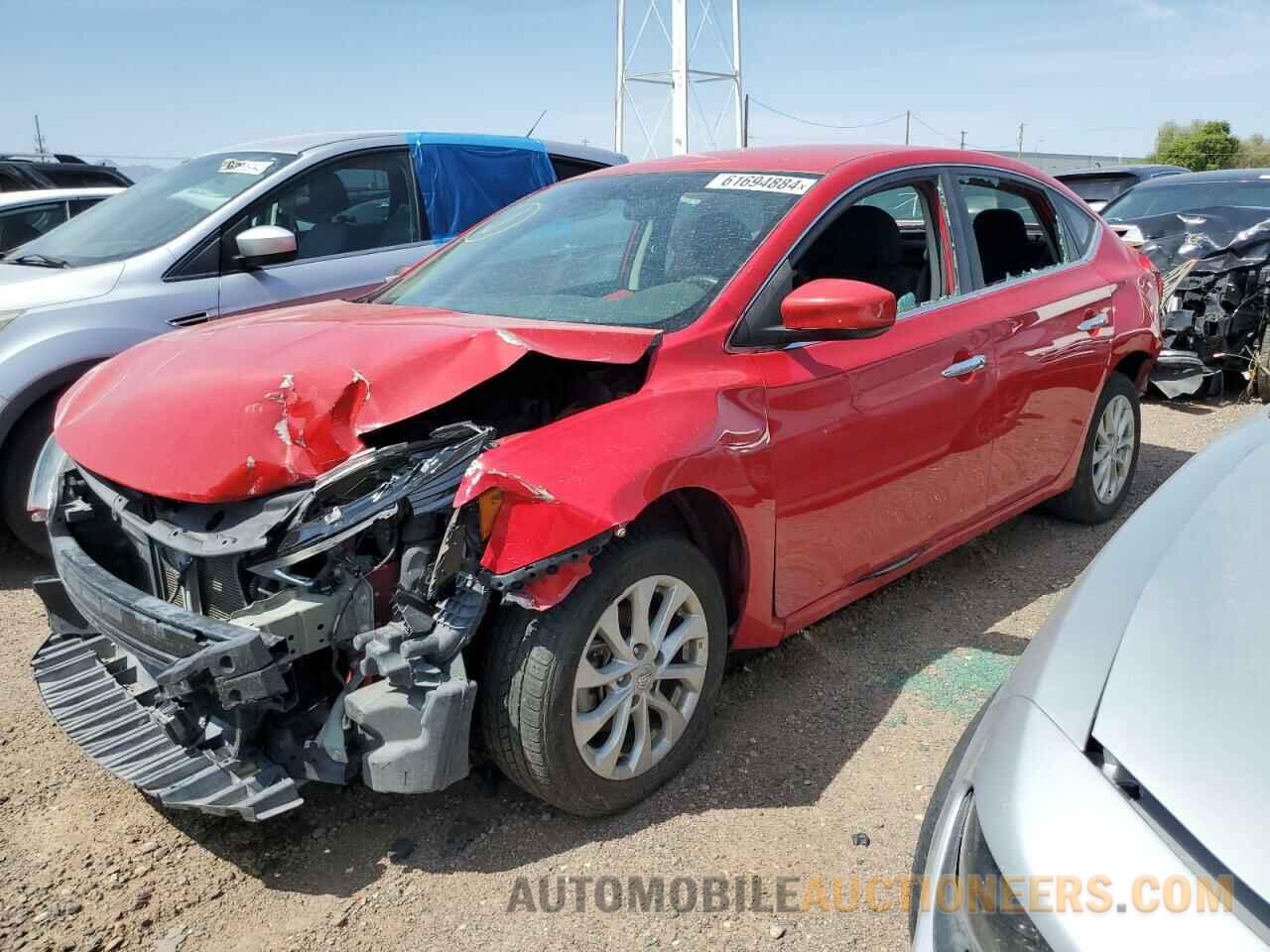 3N1AB7AP8JL662516 NISSAN SENTRA 2018