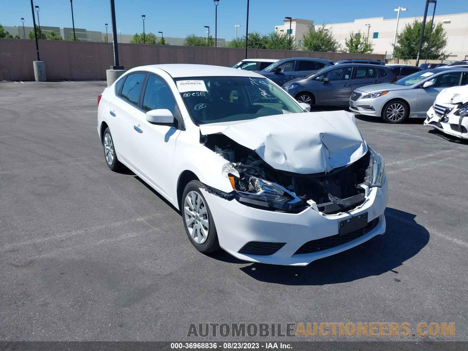 3N1AB7AP8KY244333 NISSAN SENTRA 2019