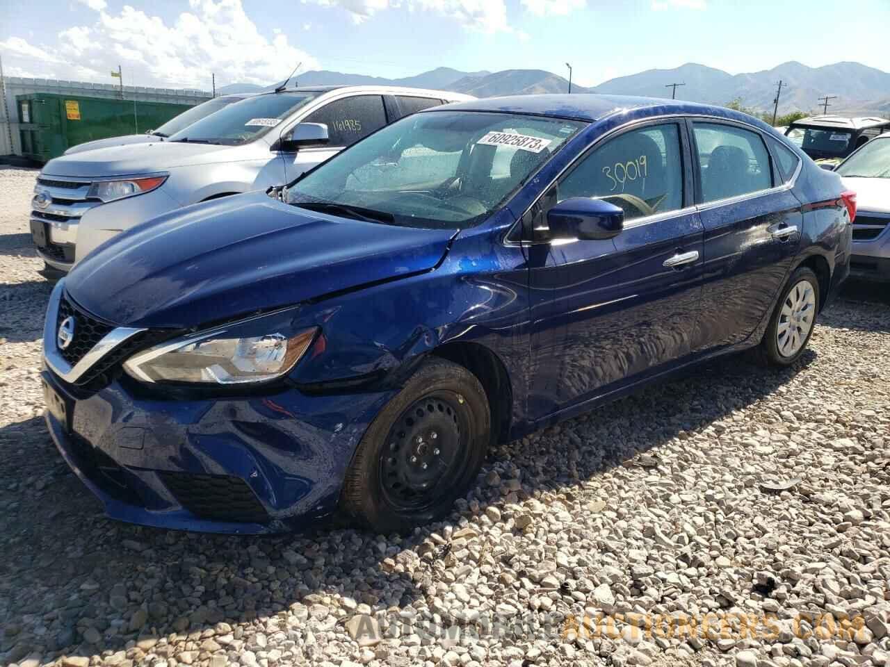 3N1AB7AP8KY316437 NISSAN SENTRA 2019