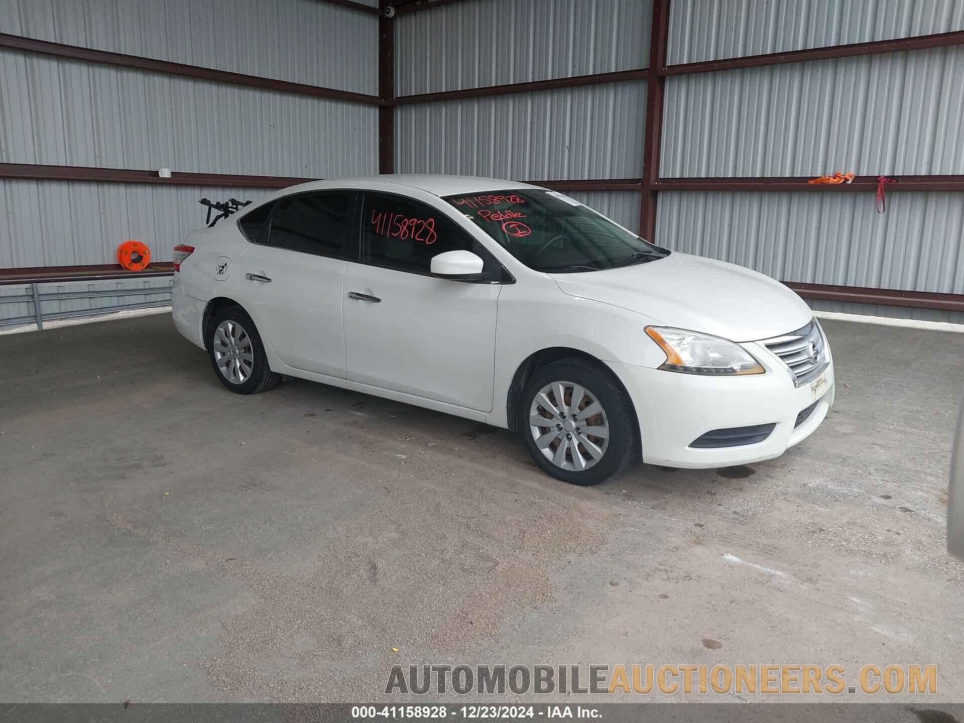 3N1AB7AP9DL672279 NISSAN SENTRA 2013