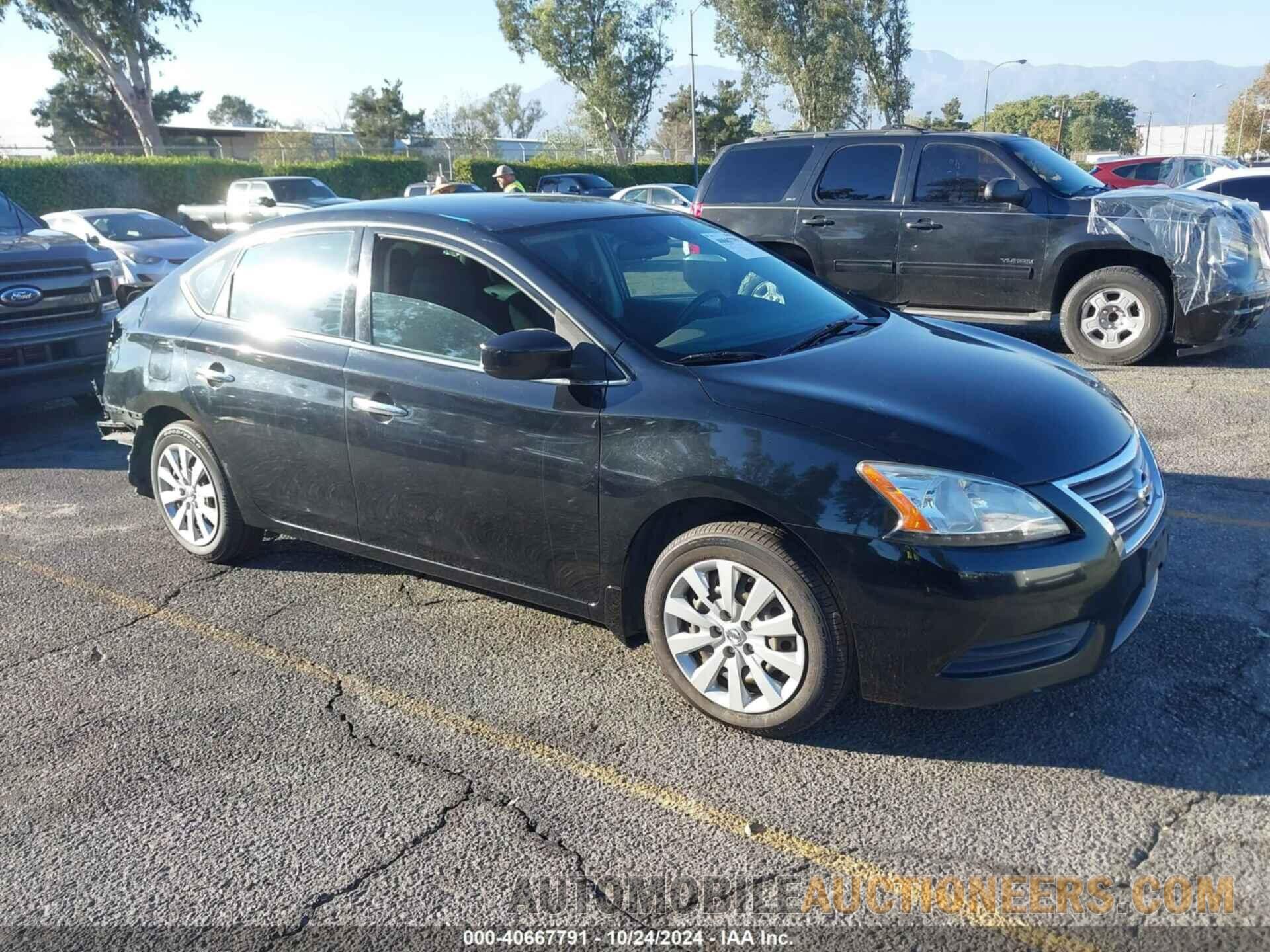 3N1AB7AP9EL625724 NISSAN SENTRA 2014