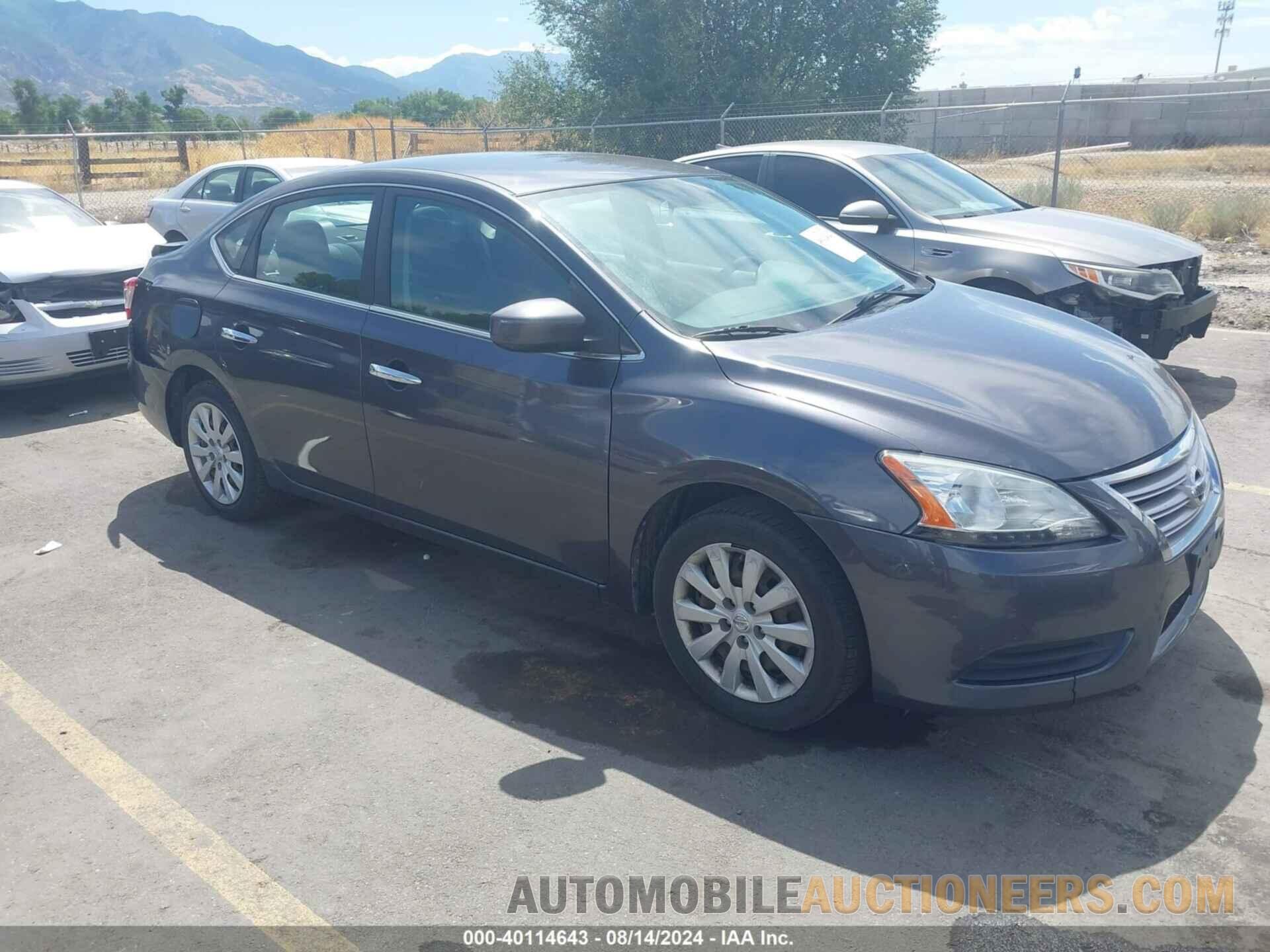 3N1AB7AP9EL657332 NISSAN SENTRA 2014