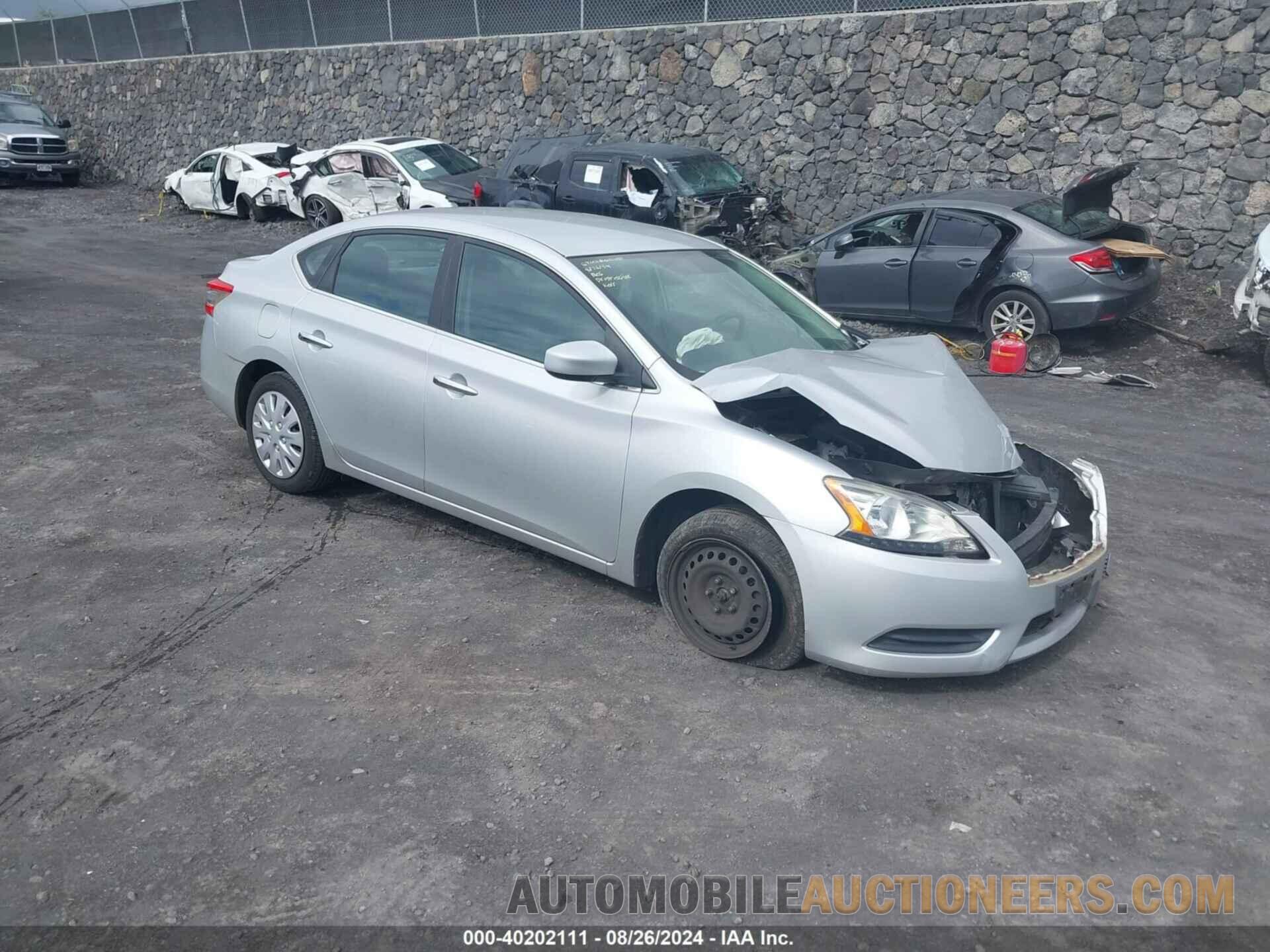 3N1AB7AP9EL673157 NISSAN SENTRA 2014