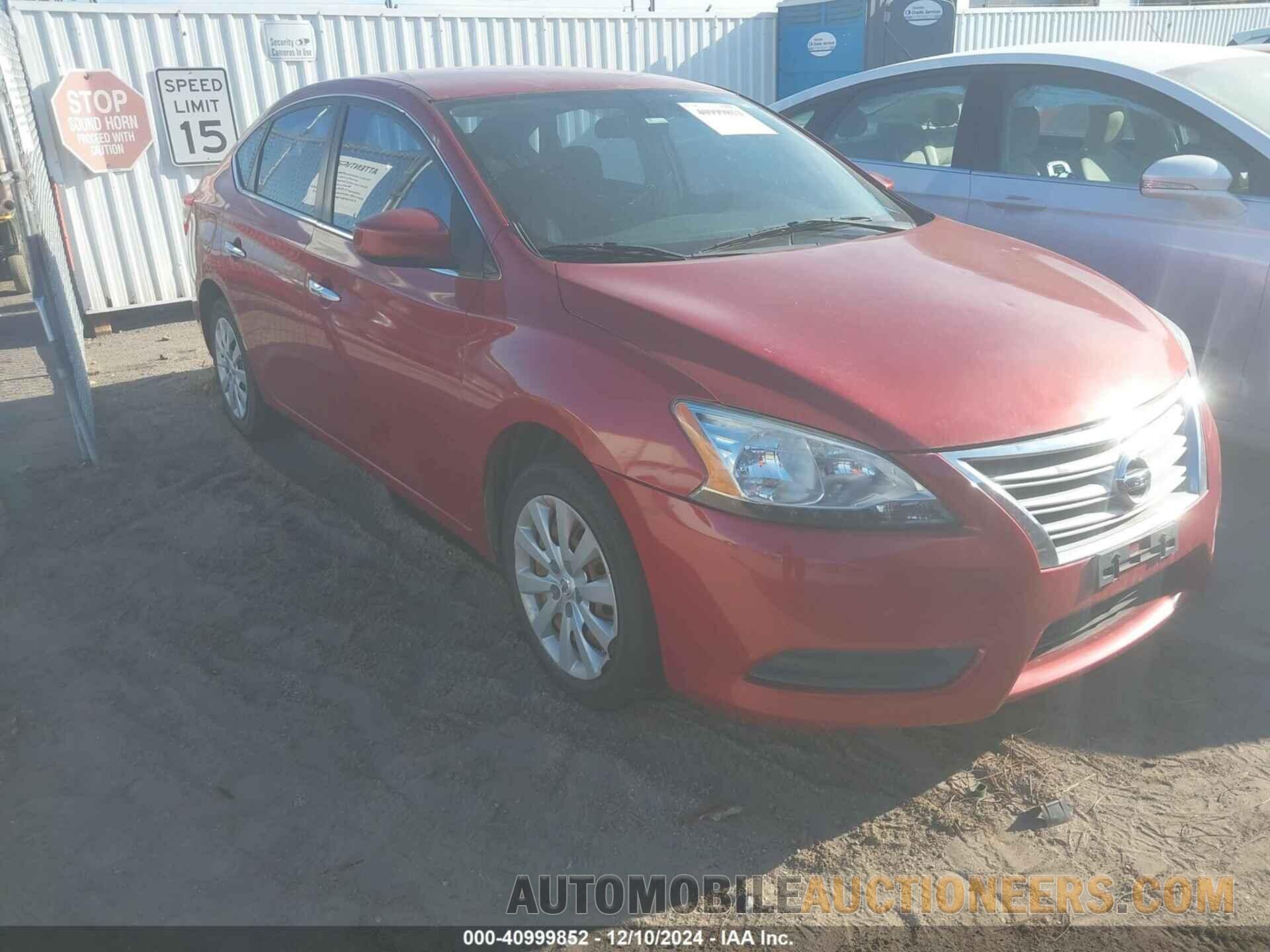 3N1AB7AP9EL685521 NISSAN SENTRA 2014