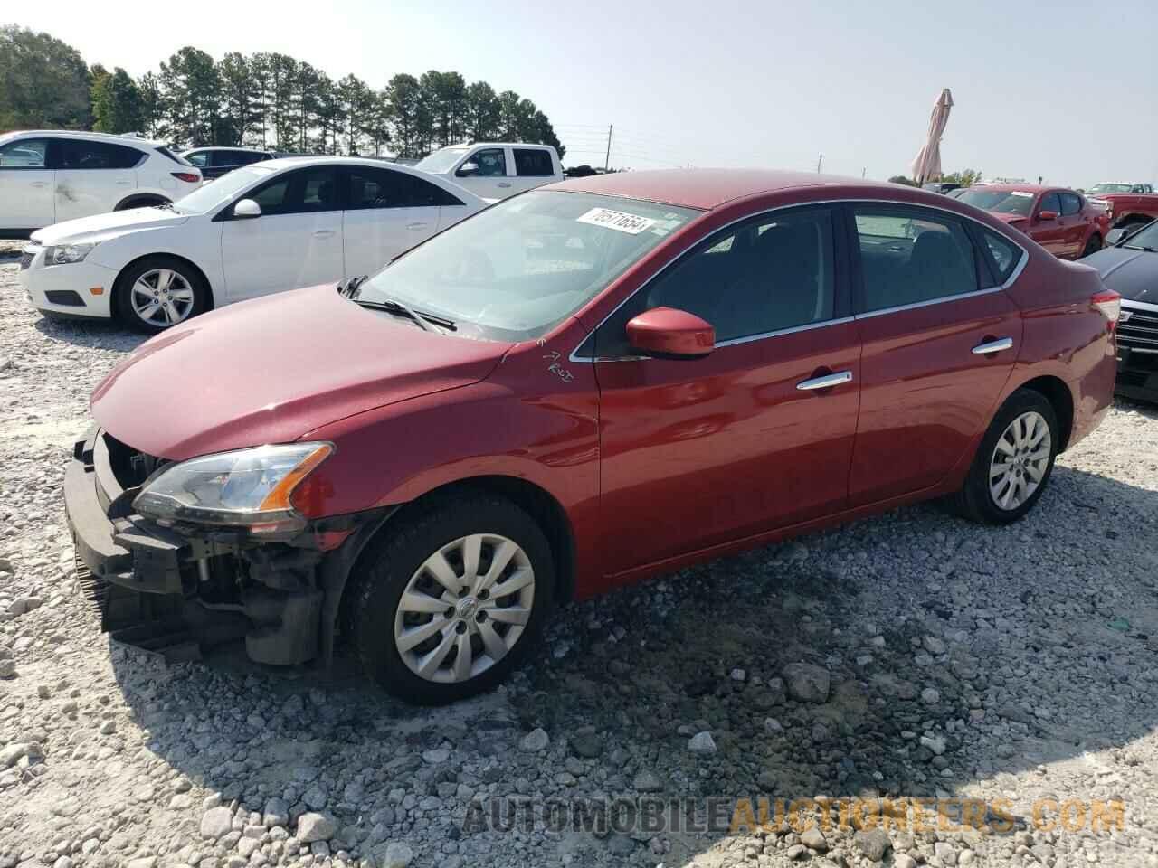 3N1AB7AP9EY259525 NISSAN SENTRA 2014